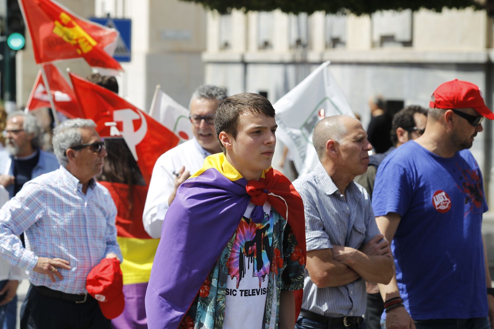 Fotogalería Manifestación del Primero de Mayo. Día Internacional de los Trabajadores. Almería