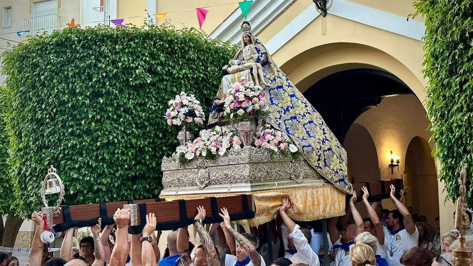 Procesión Virgen del Mar de La Rábita, Septiembre 2024