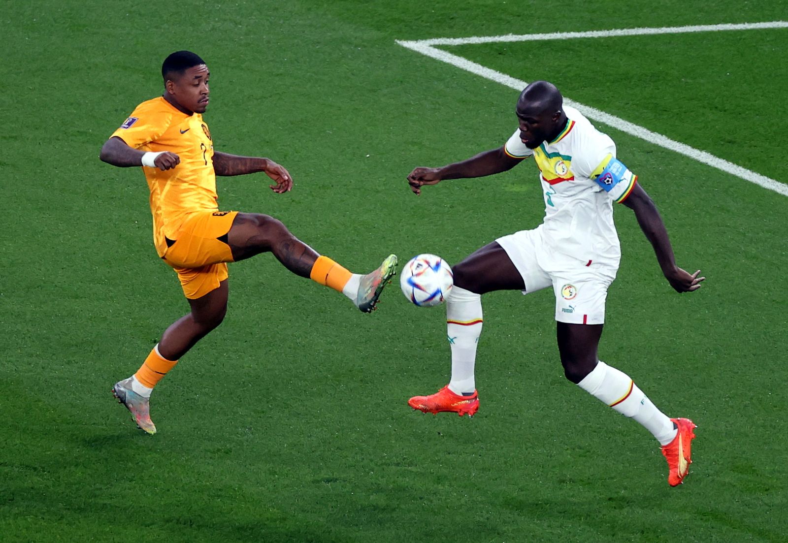 Las imágenes del Senegal - Países Bajos