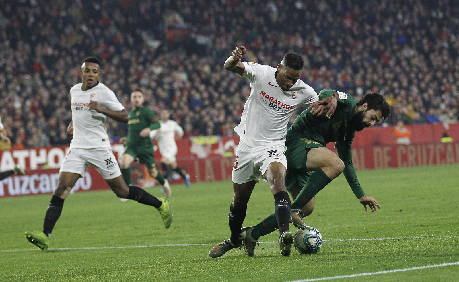 Las imágenes del Sevilla fc-Athletic de Bilbao