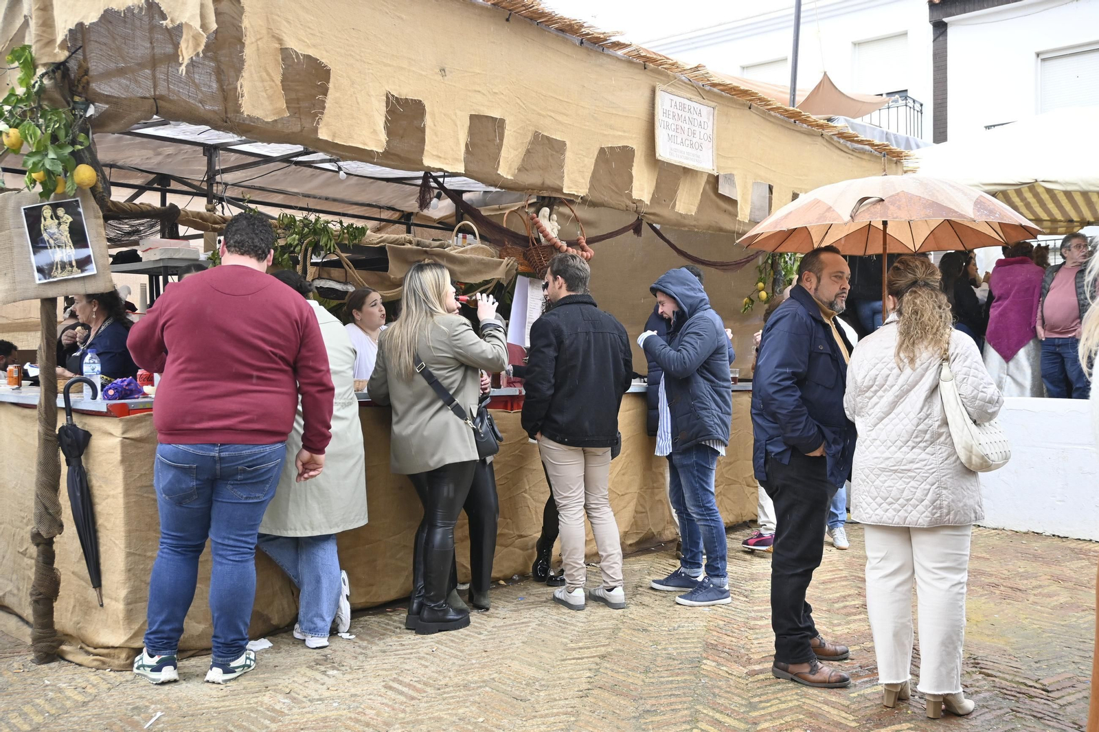 Ambiente en la Feria Medieval del Descubrimiento en Palos de la Frontera 2025