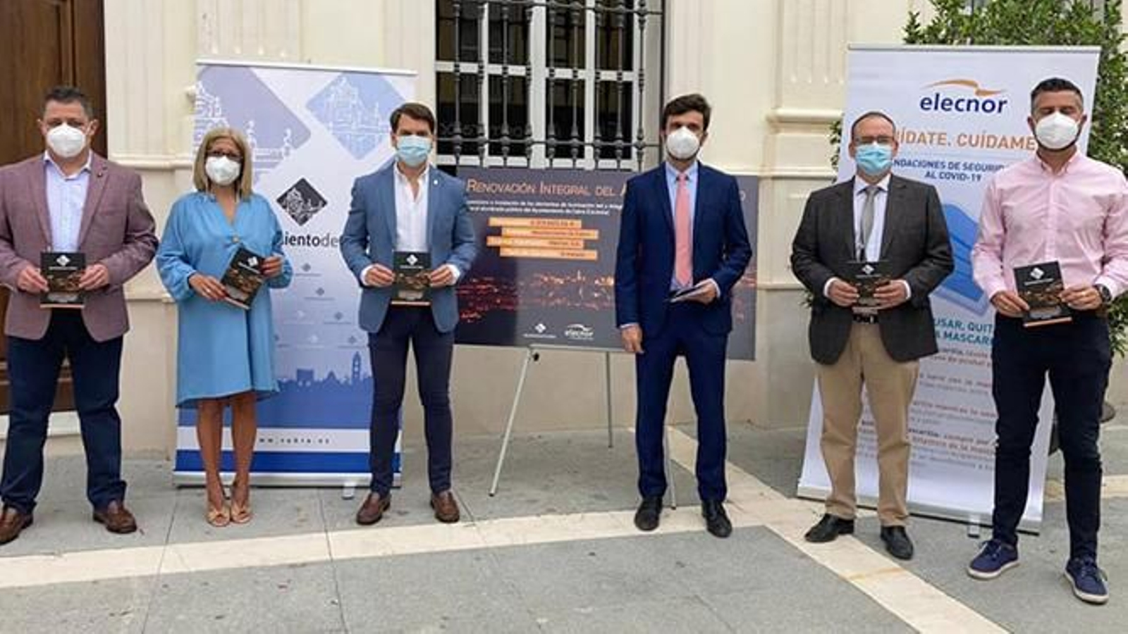 Presentación del proyecto de renovación integral de la iluminación pública en Cabra.