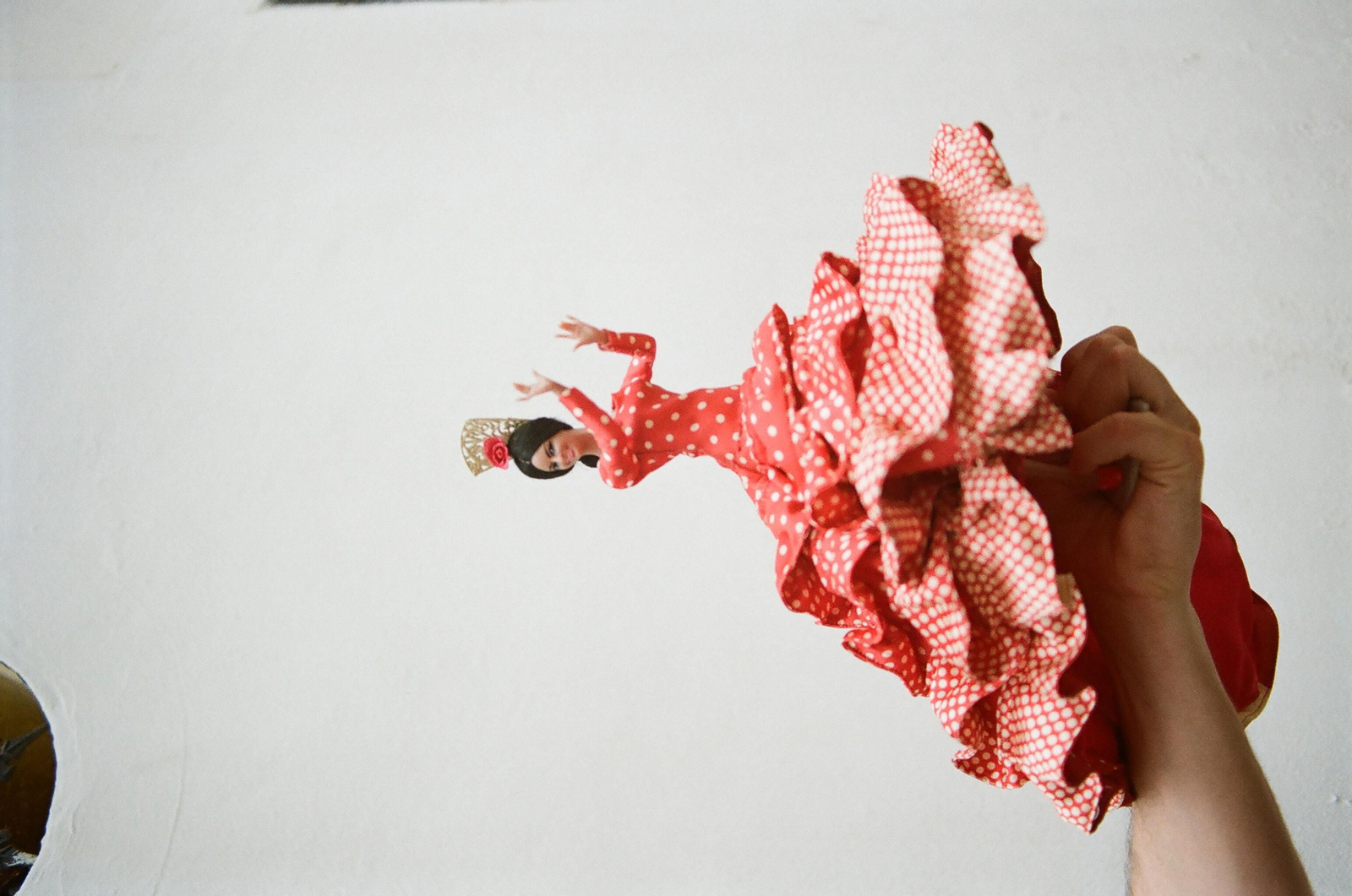 Rodaje del spot de Cruzcampo y creación del vestido de 'Gitana'.