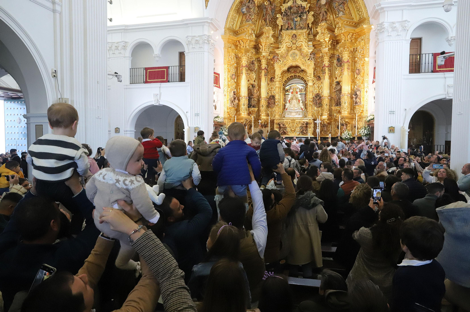 Imágenes de la celebración de la Candelaria en El Rocío