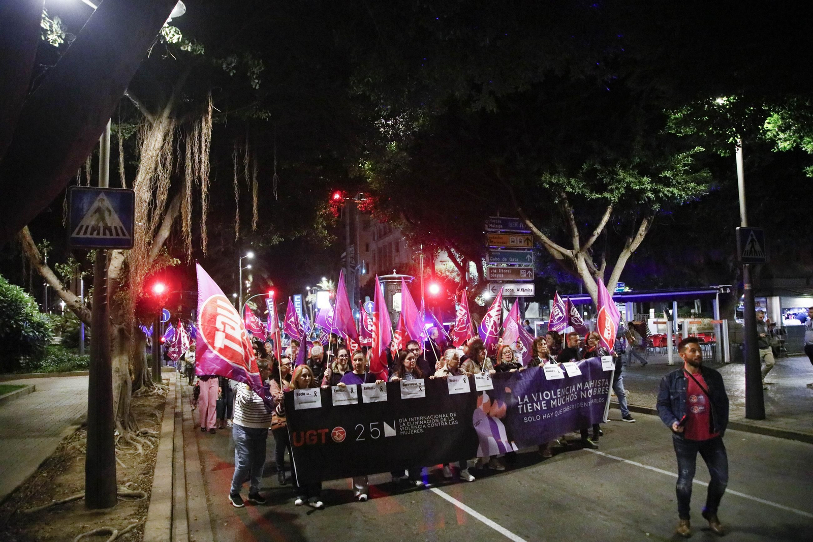 La plataforma acción feminista, en imágenes