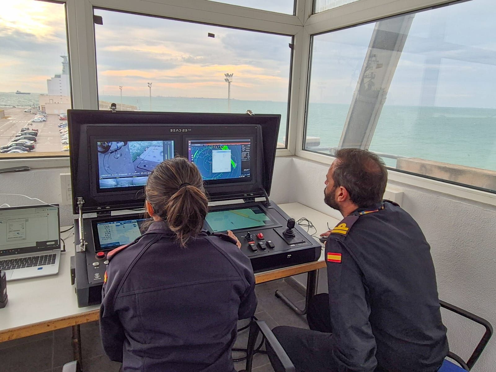 Así es el dron marítimo de la Armada que patrullará las aguas del estrecho de Gibraltar