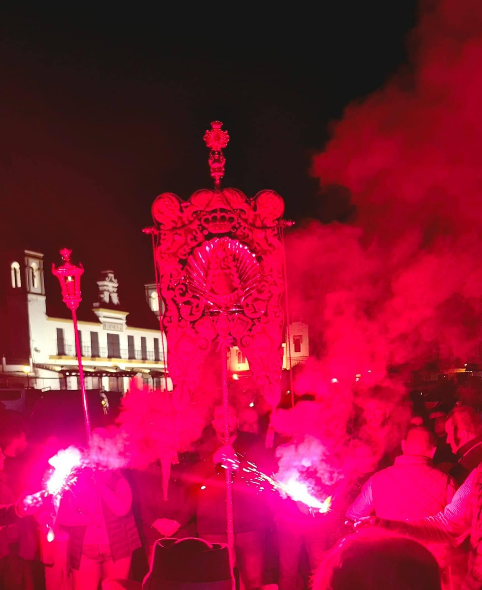 Las mejores imágenes de la peregrinación extraordinaria de Emigrantes a la aldea de El Rocío