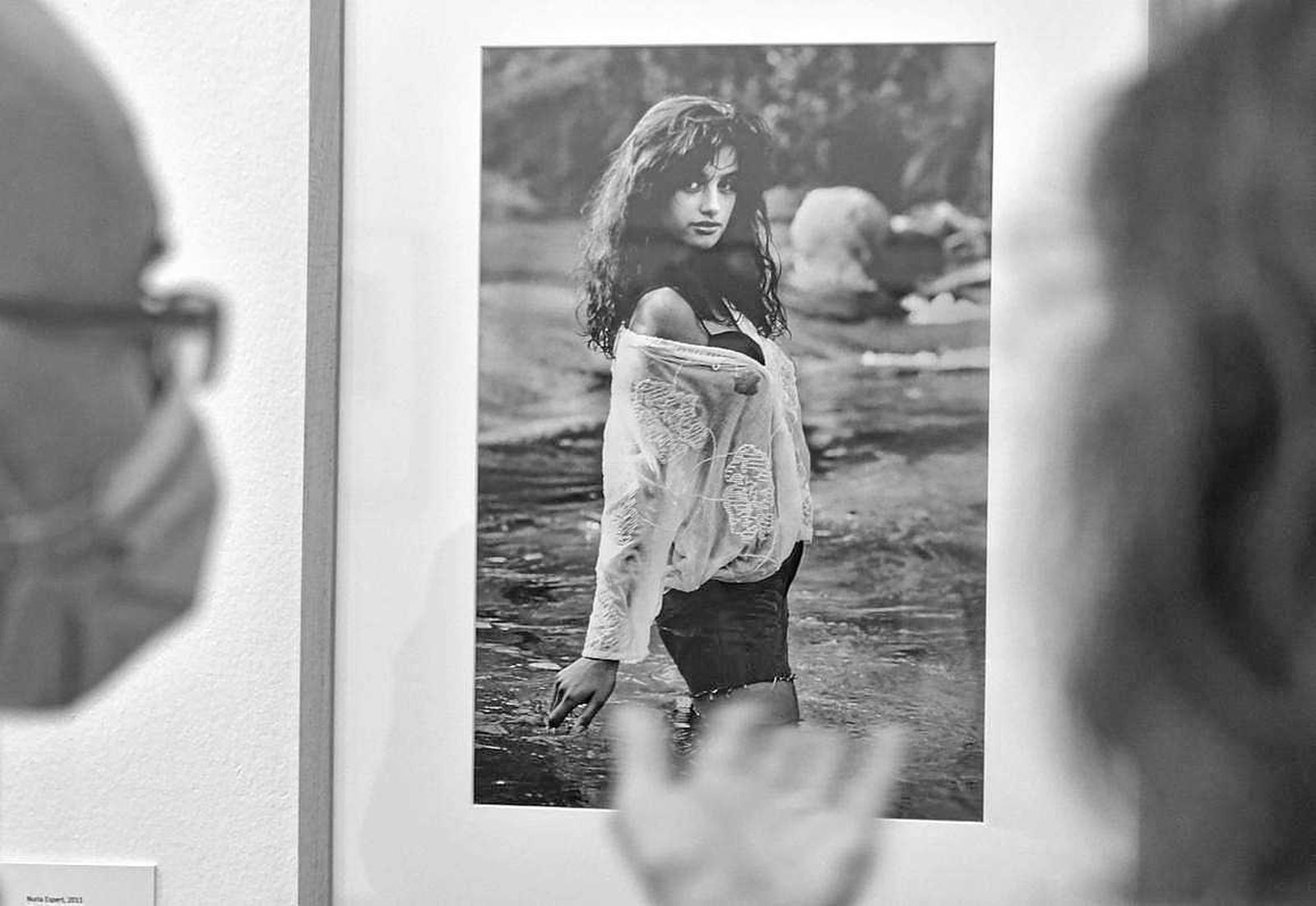 Penélope Cruz posó para su cámara en 1988.