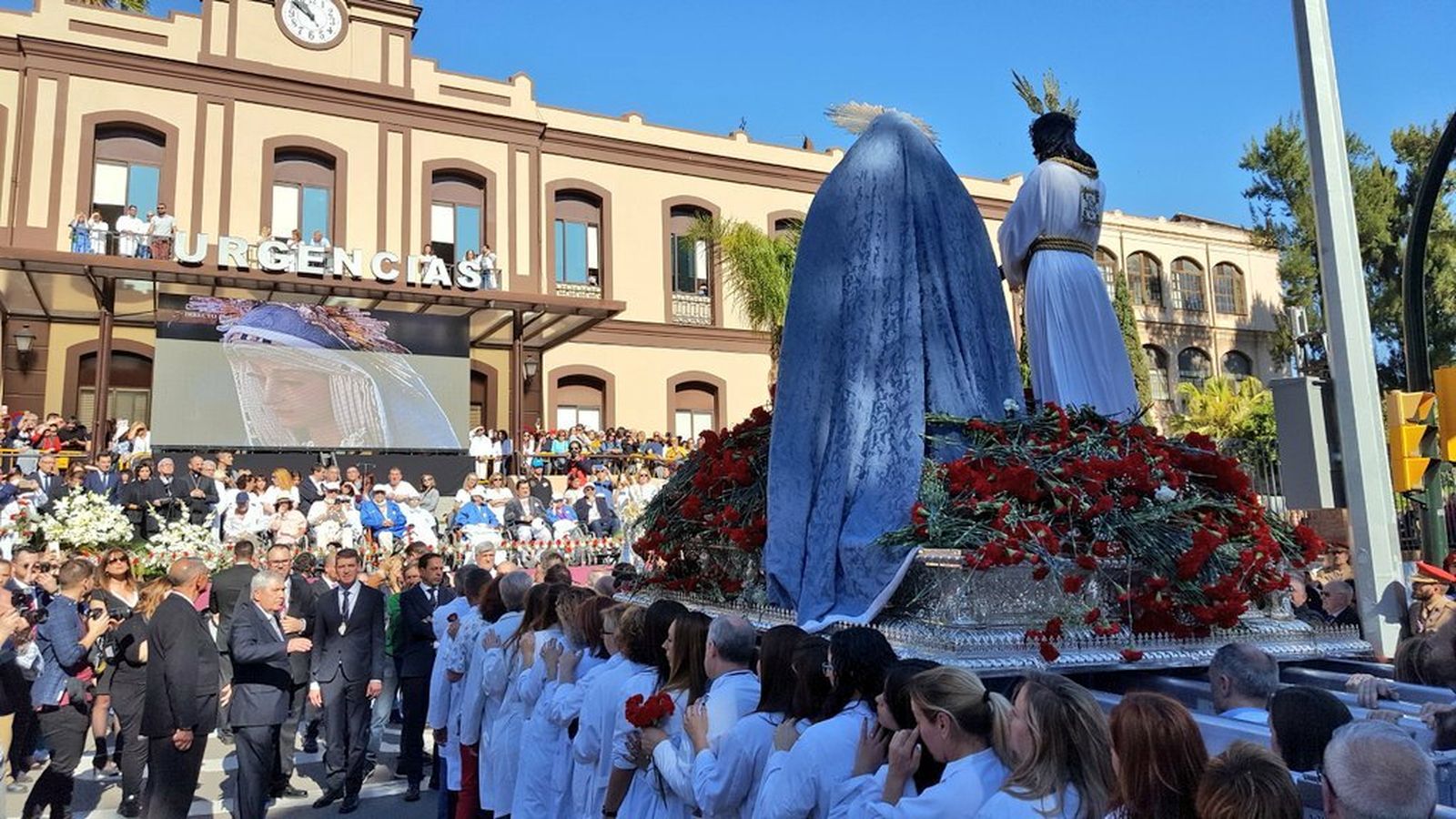 Las fotos del traslado del Cautivo
