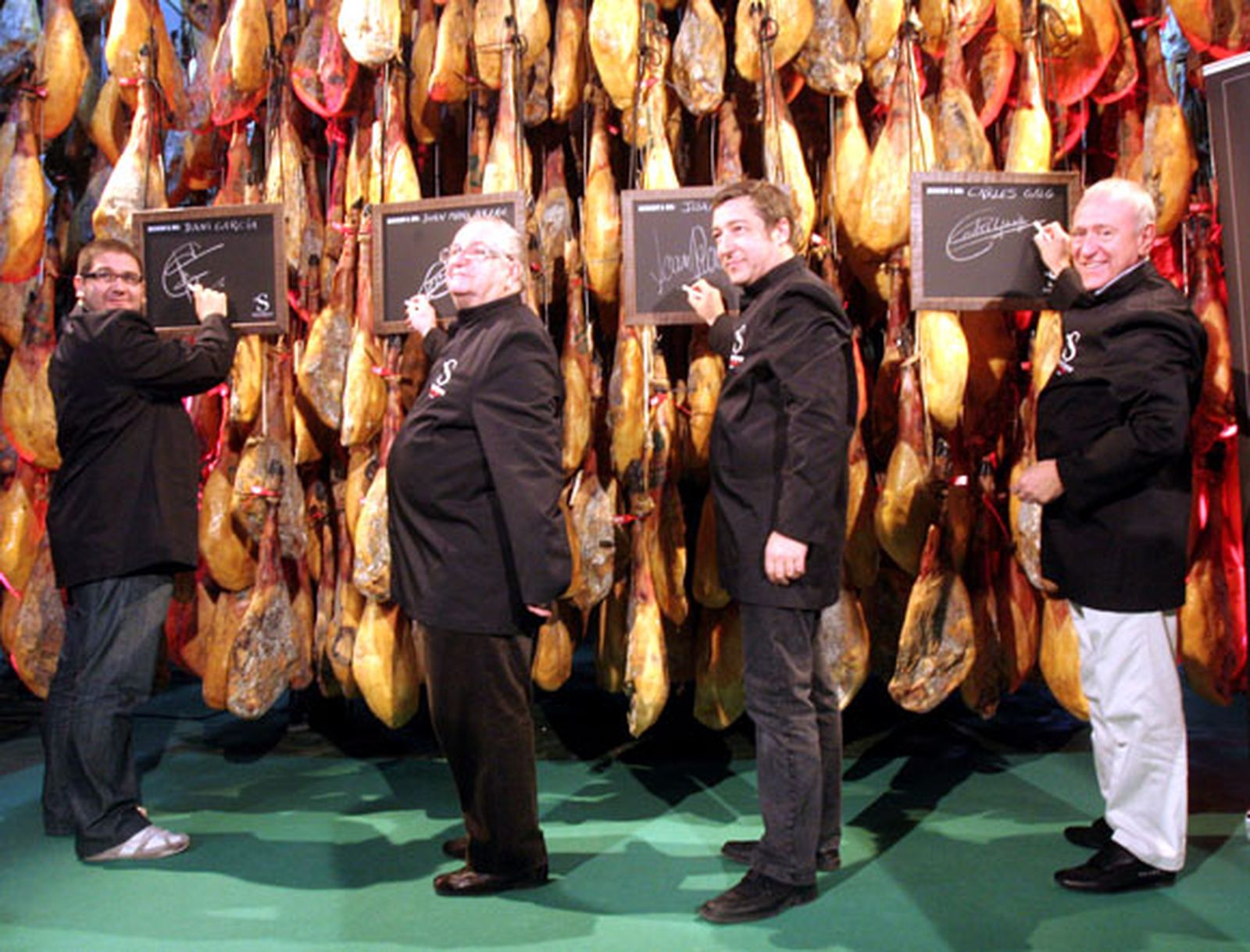 Cuatro grandes chefs presentan la marca Sierra Mayor de Jabugo