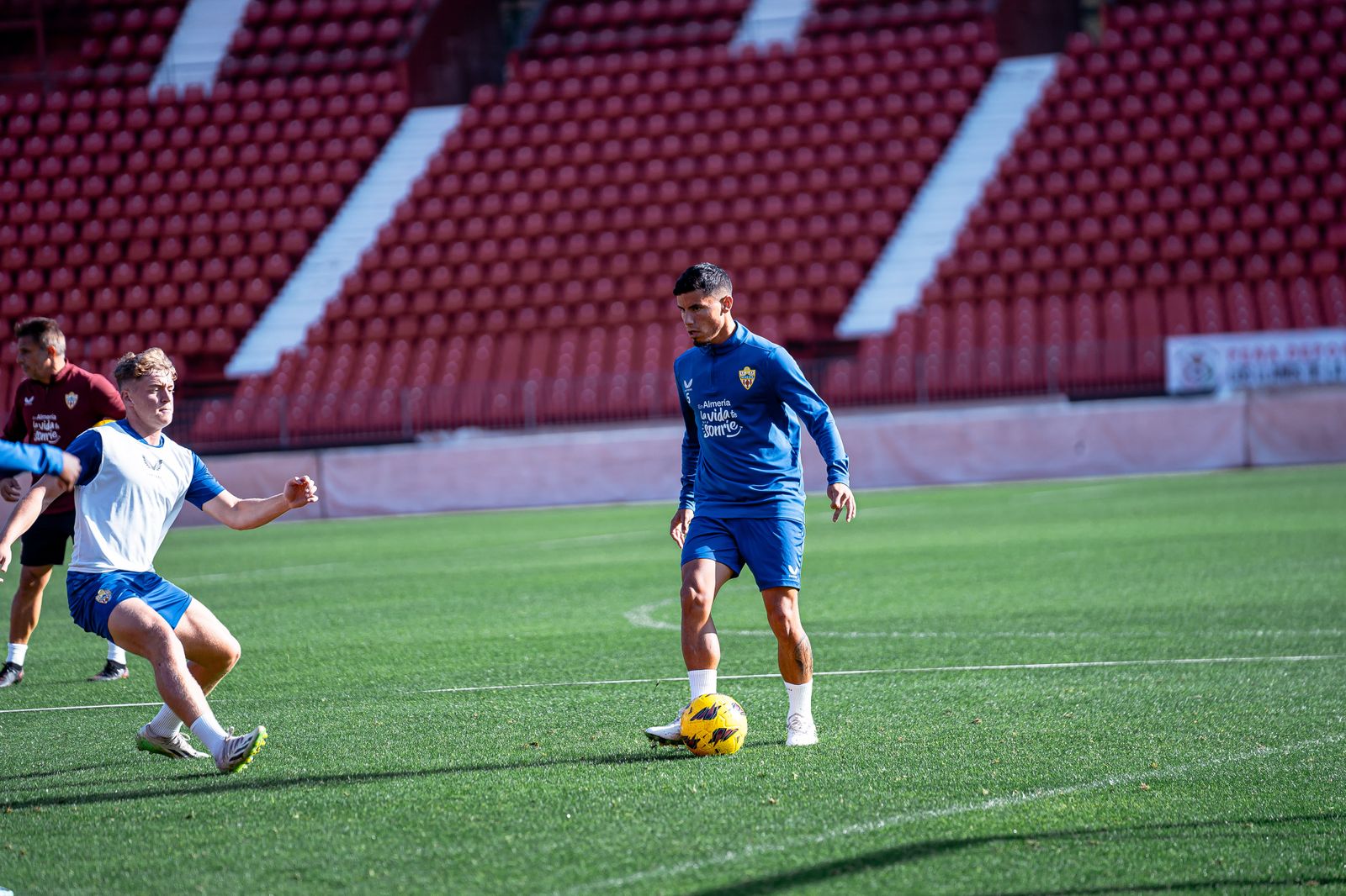 Robertone trabajó sin molestias aparentes