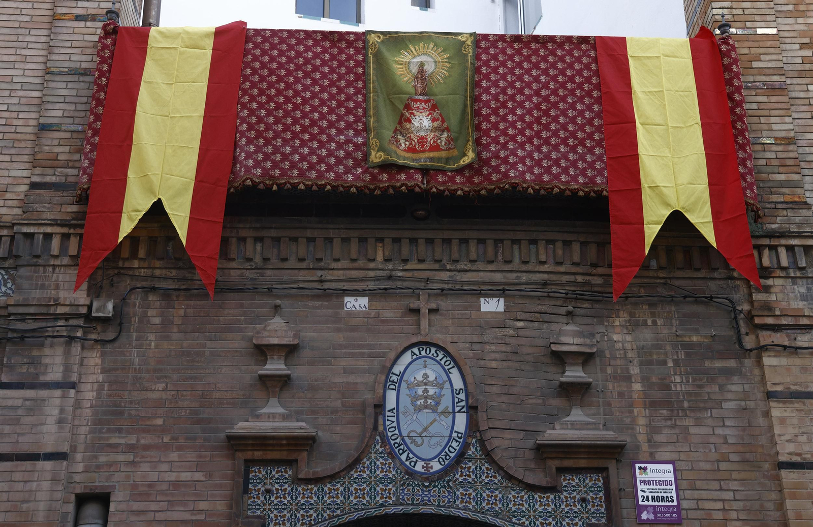 La procesión de la Virgen del Pilar, en imágenes