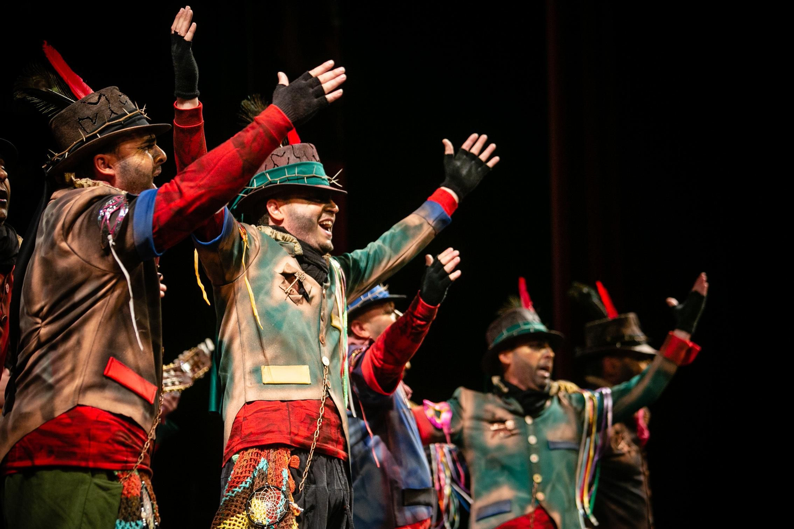 La comparsa "Apostasía libre"