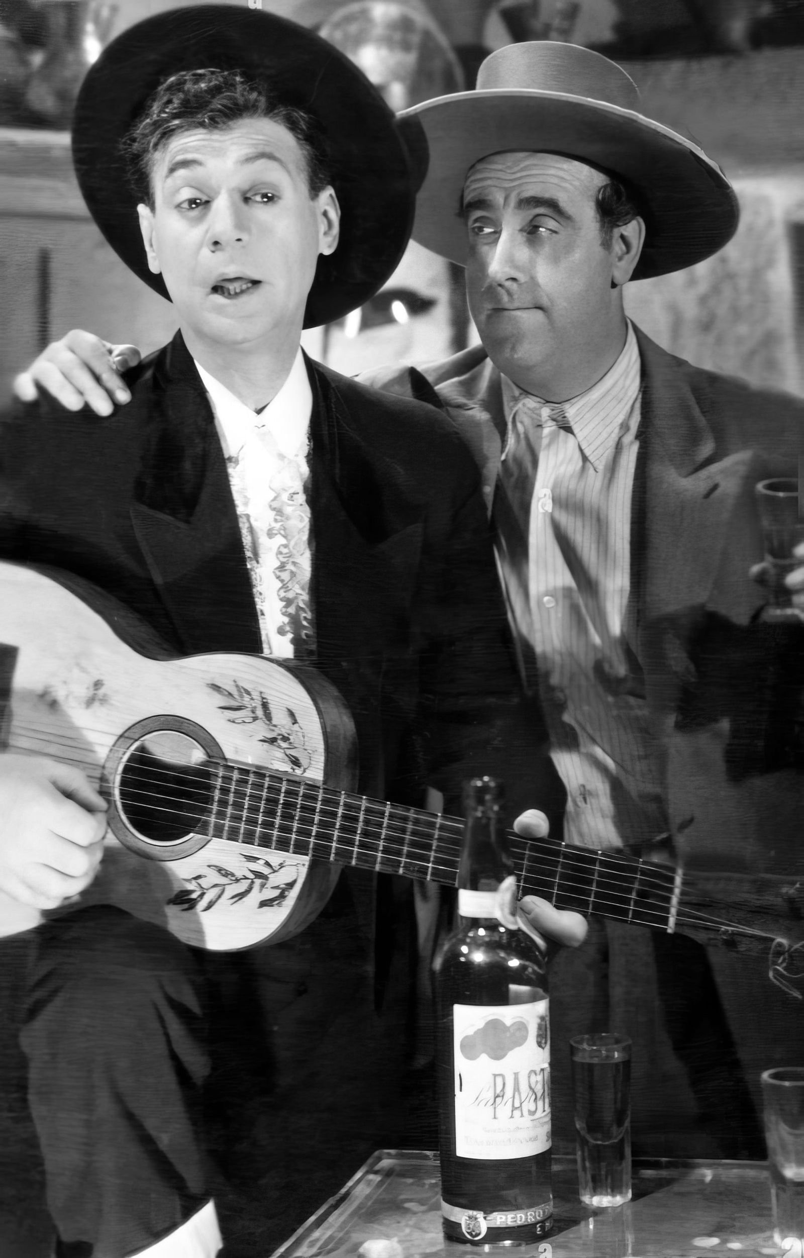 Luis Sandrini y Manolo Morán en '¡Olé torero!'