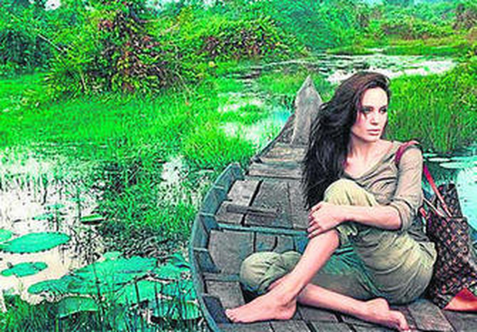 Angelina Jolie colabora con la marca Louis Vuitton