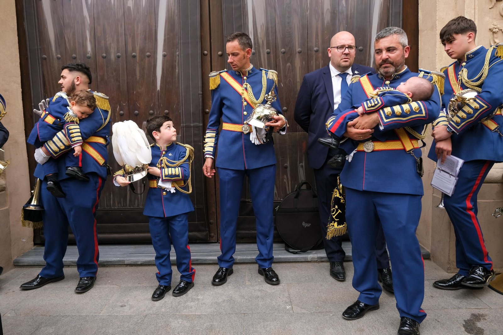LAS IMAGENES DE LA BORRIQUITA (HDAD DEL AMOR) EN SEVILLA SEMANA SANTA 2024