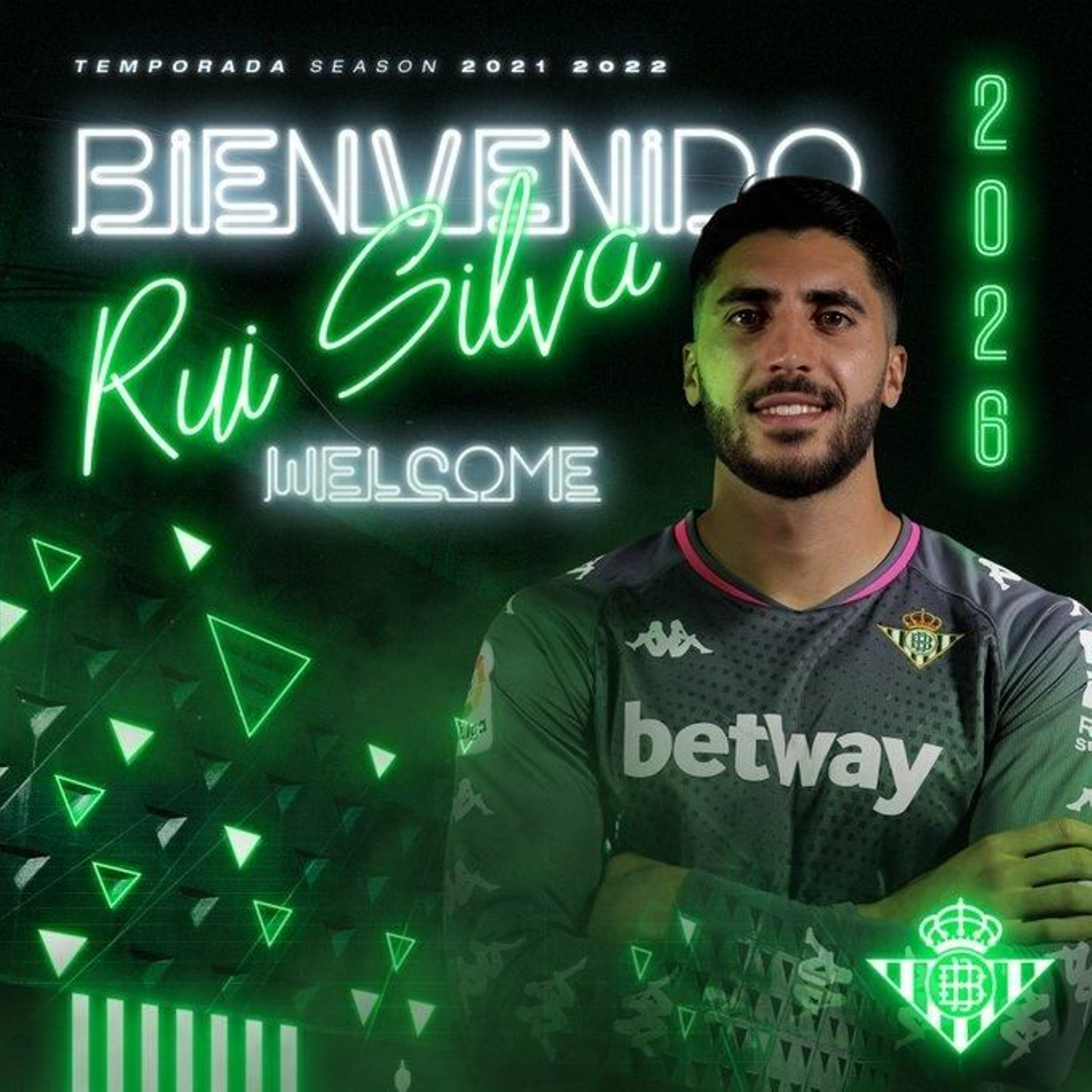 Rui Silva, nuevo fichaje verdiblanco.