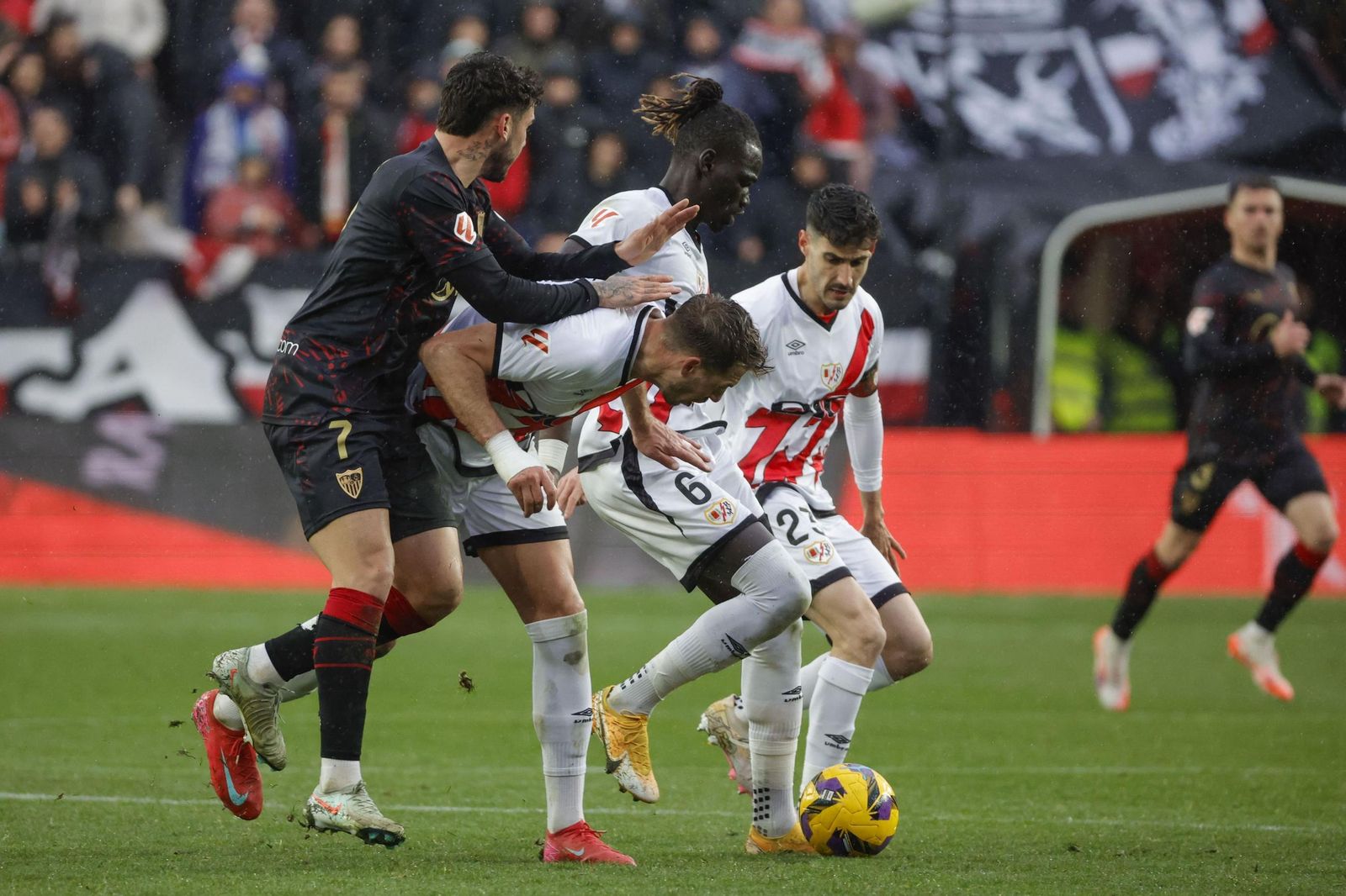 Rayo Vallecano -  Sevilla FC: todas las fotos del partido de Liga