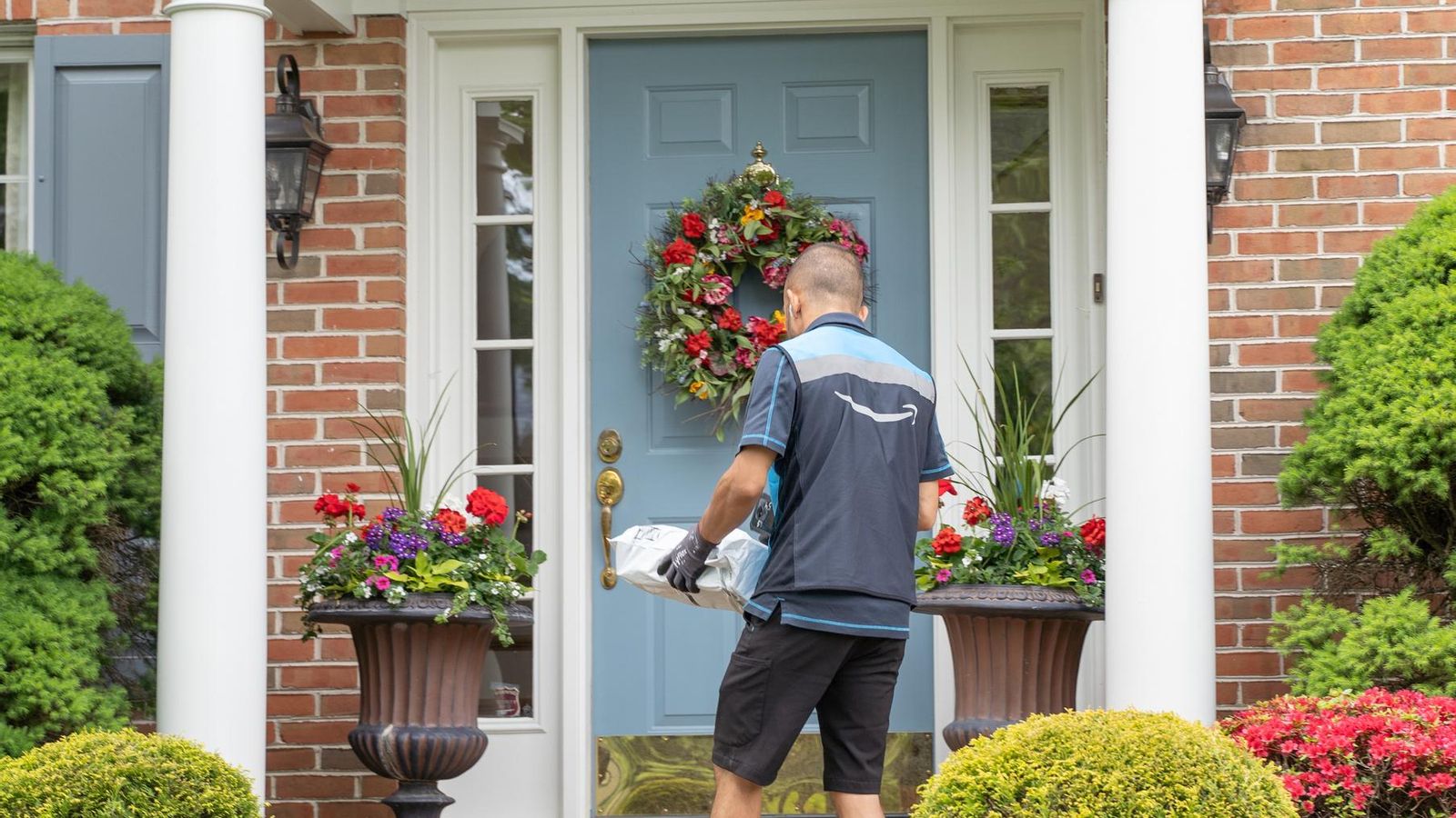 Repartidor de Amazon.