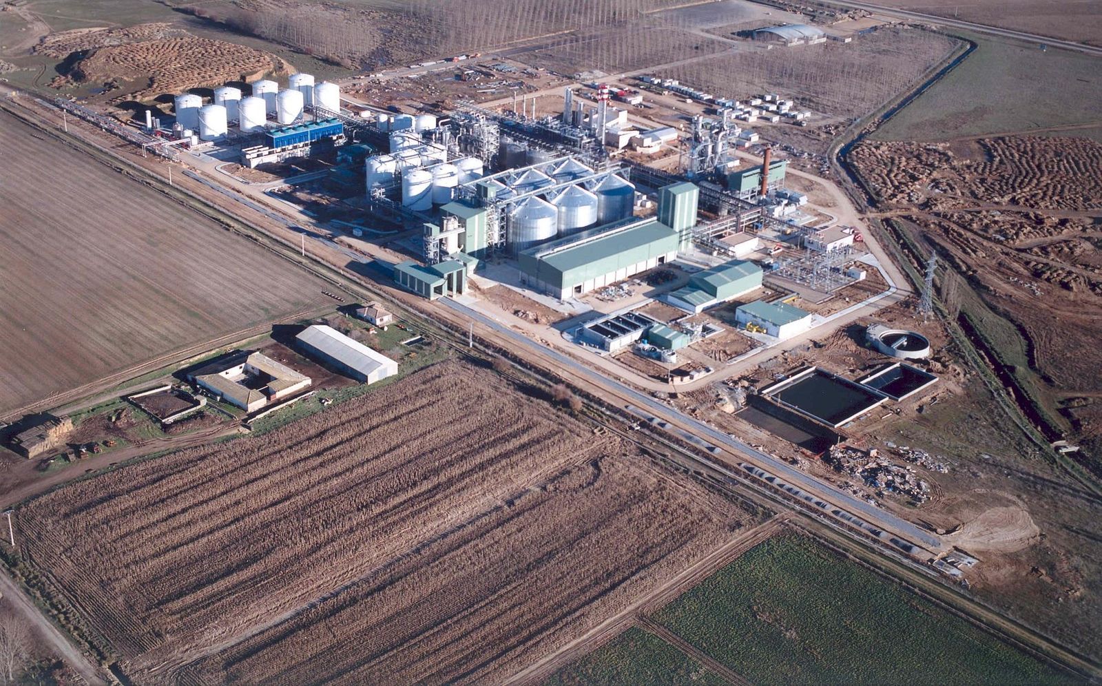 Antigua planta de Etanol de Abengoa en Salamanca, ya vendida