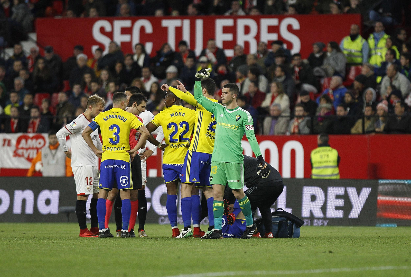 Las imágenes del Sevilla-Cádiz