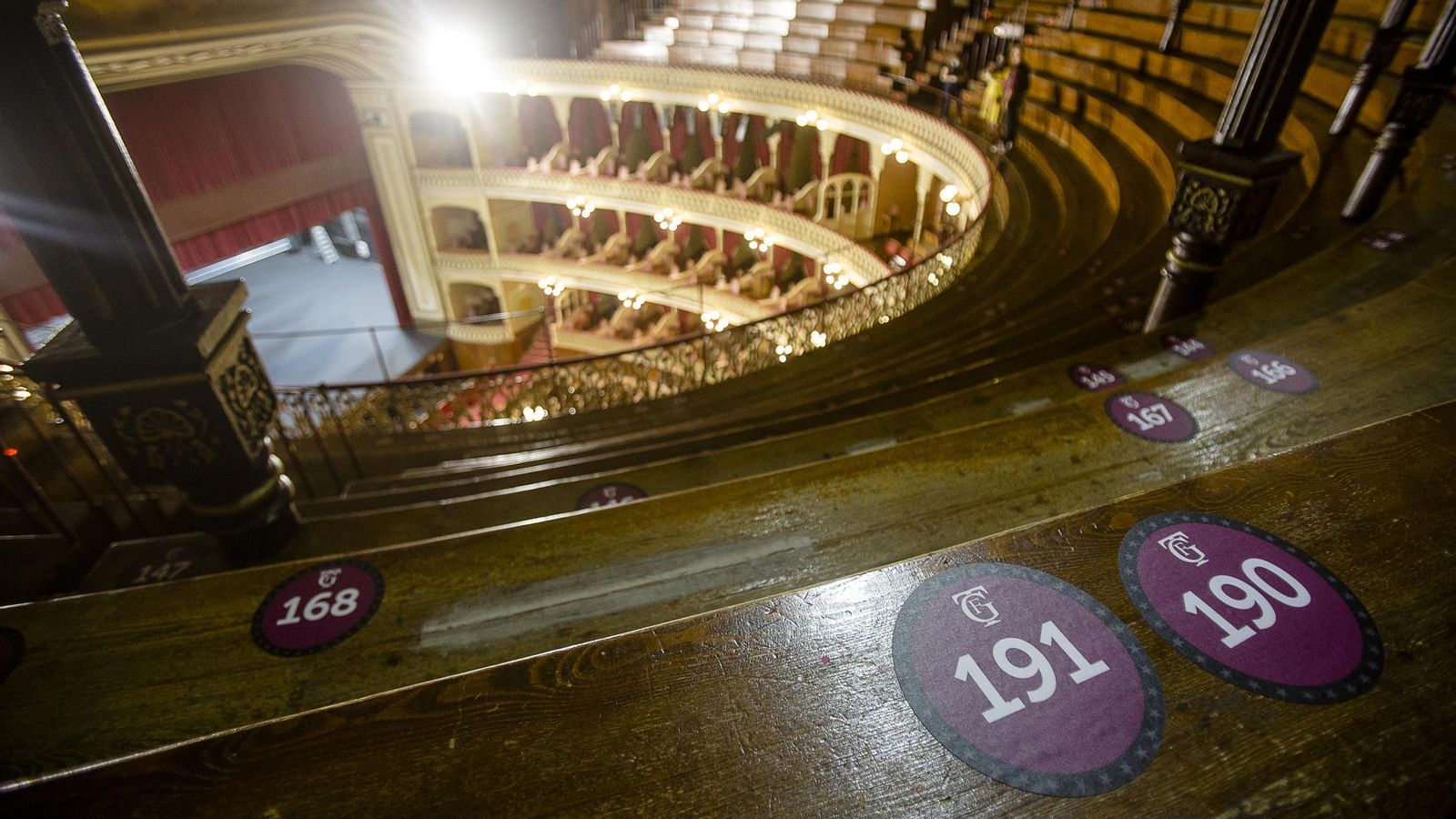 El nuevo Paraíso tiene localidades numeradas.