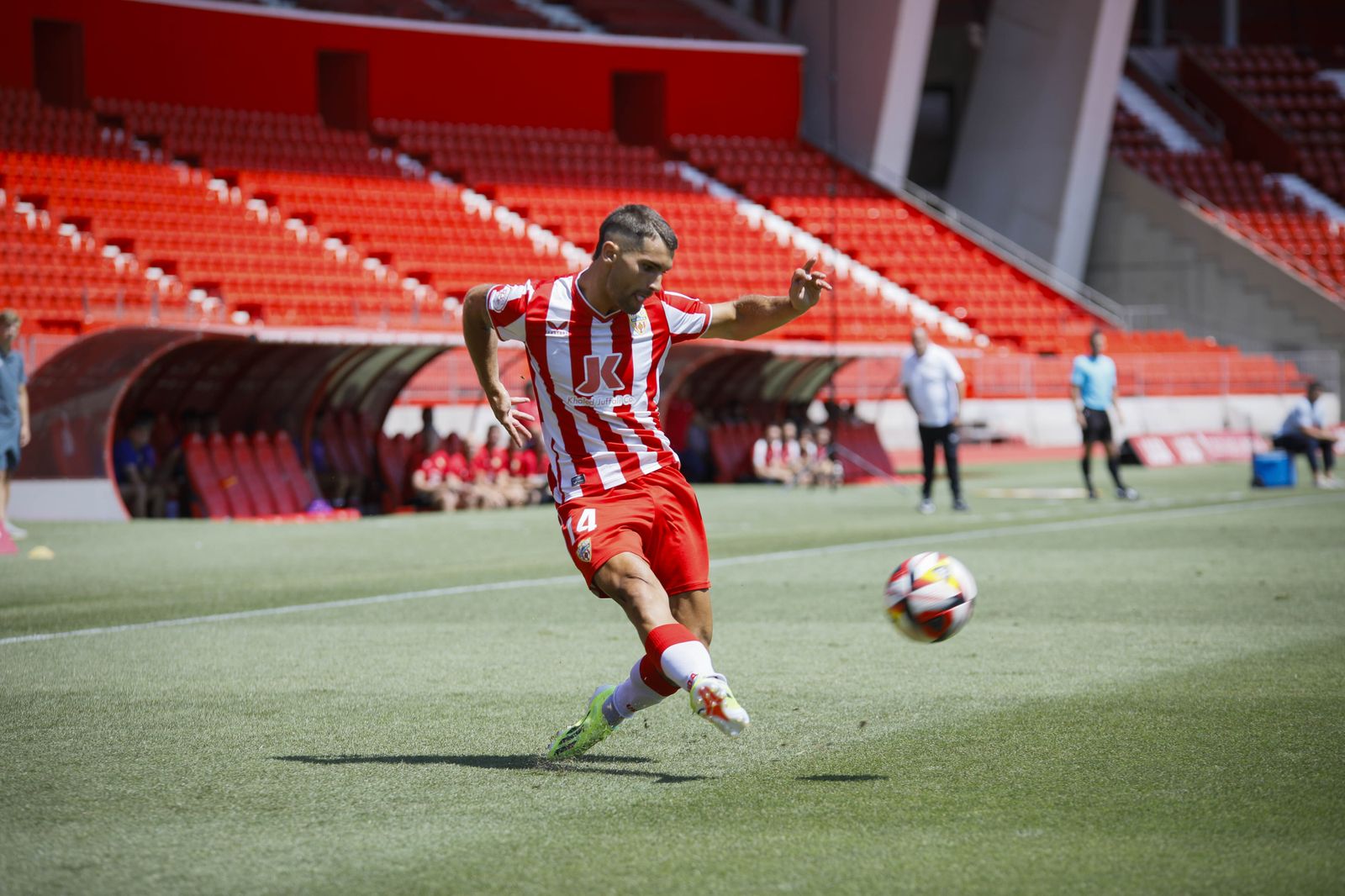 Imágenes del partido entre el Almería B y el Real Jaén