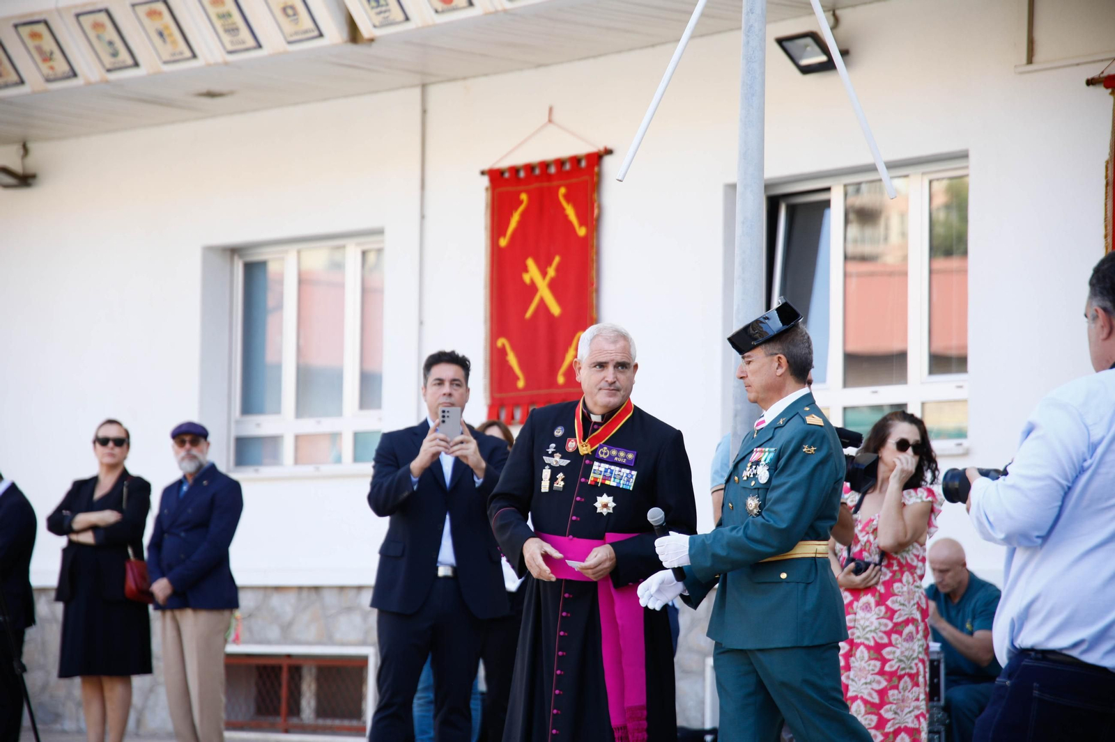Los actos de la Guardia Civil en honor a la Virgen del Pilar, en imágenes