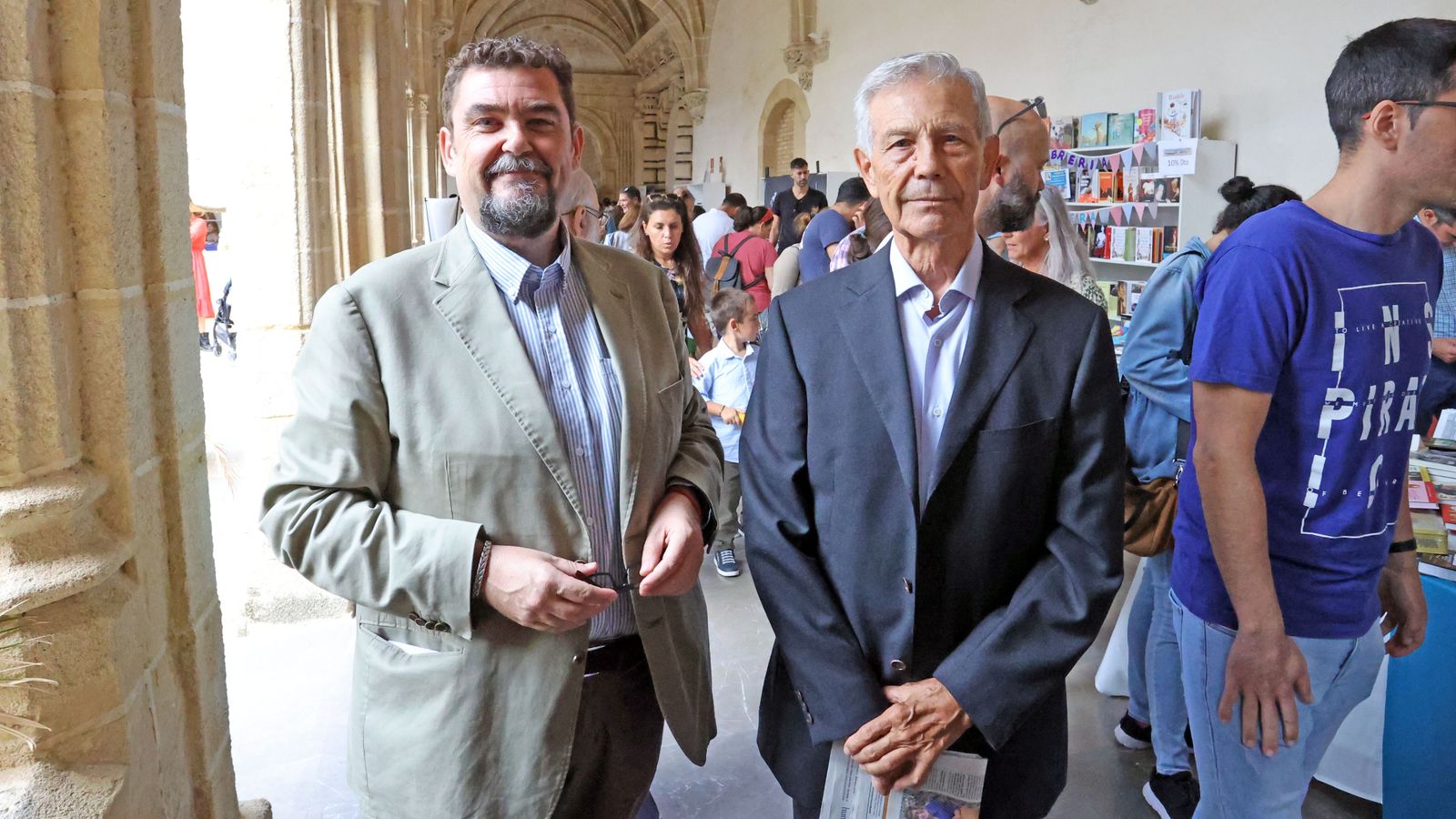 Gran jornada de sábado en la Feria del Libro de Jerez