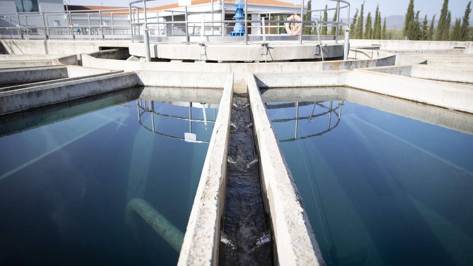 La Estación Potabilizadora de El Chaparral, en Albolote