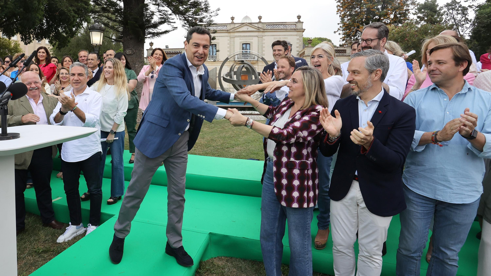 Juanma Moreno en Jerez