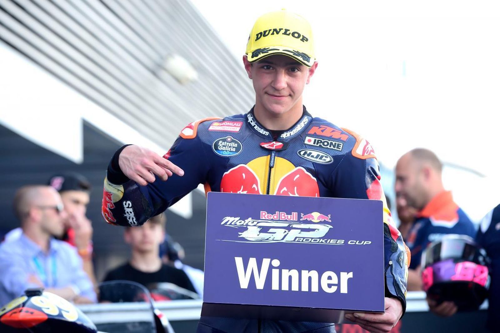 José Antonio Rueda ganó la Carrera 1 de Jerez.