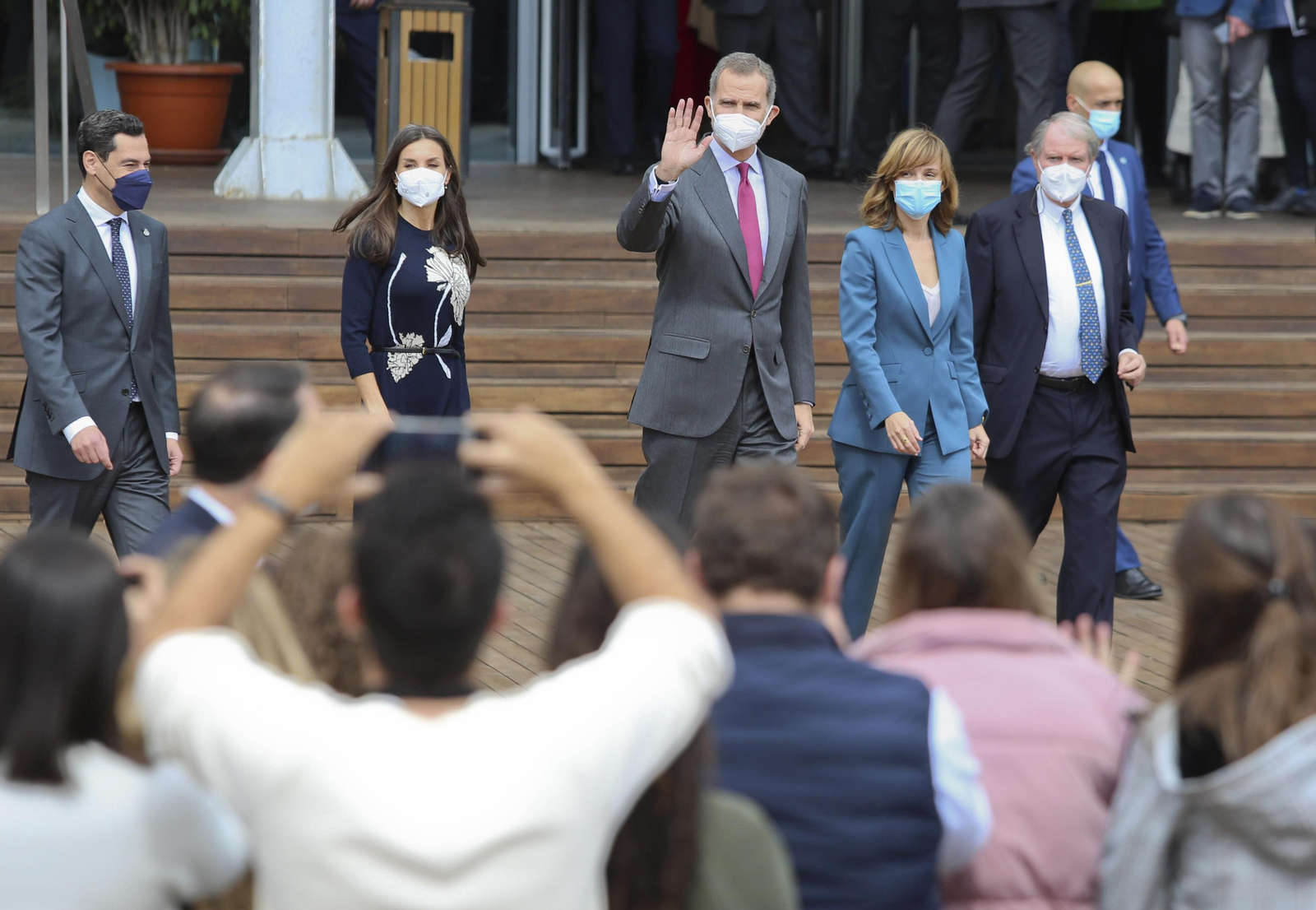 La visita de los Reyes a Málaga, en fotos