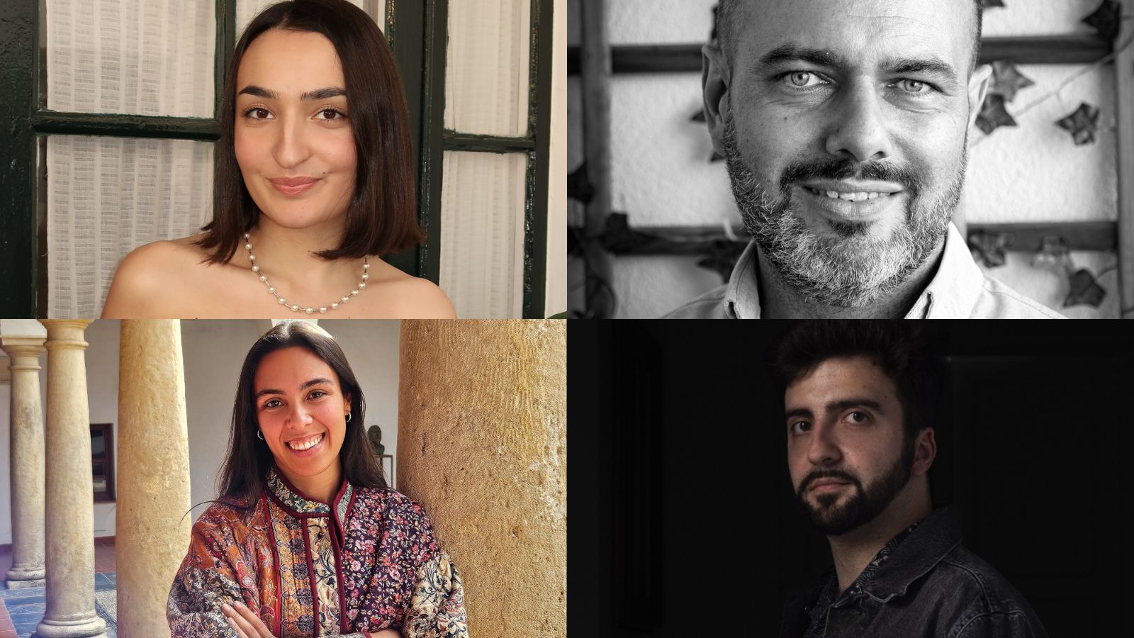 Elisa Fernández, Manuel González, Isabel Riquelme y Alejandro Bellido.