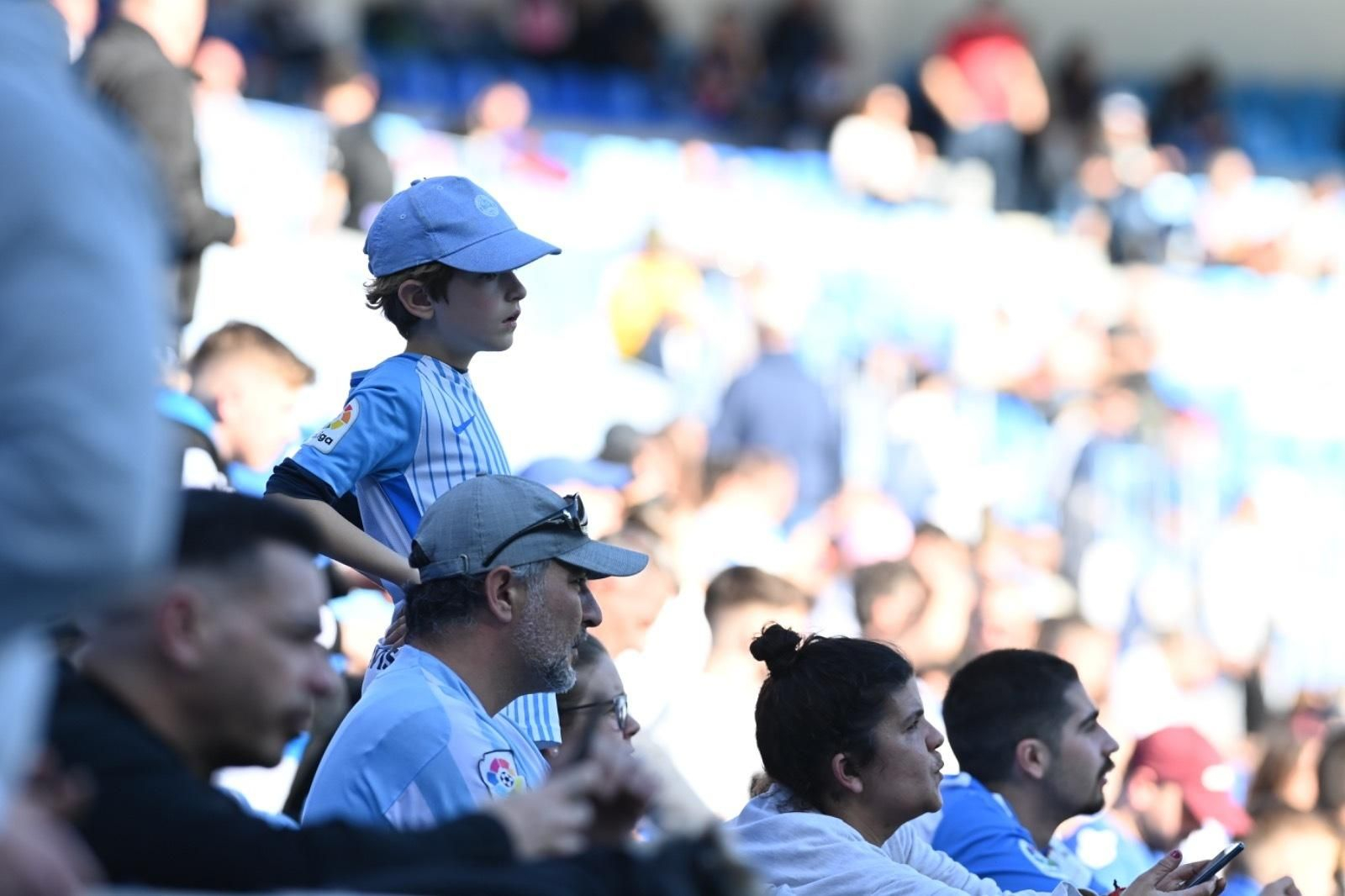 El Málaga CF - Burgos, en fotos