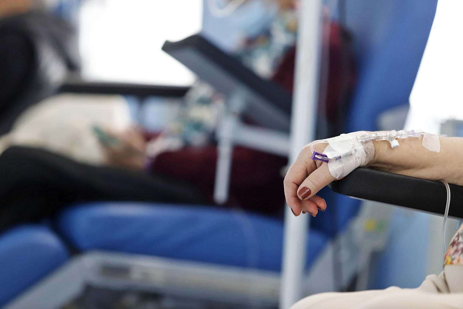 Imágenes del funcionamiento del Hospital de Día del Infanta Elena de Huelva