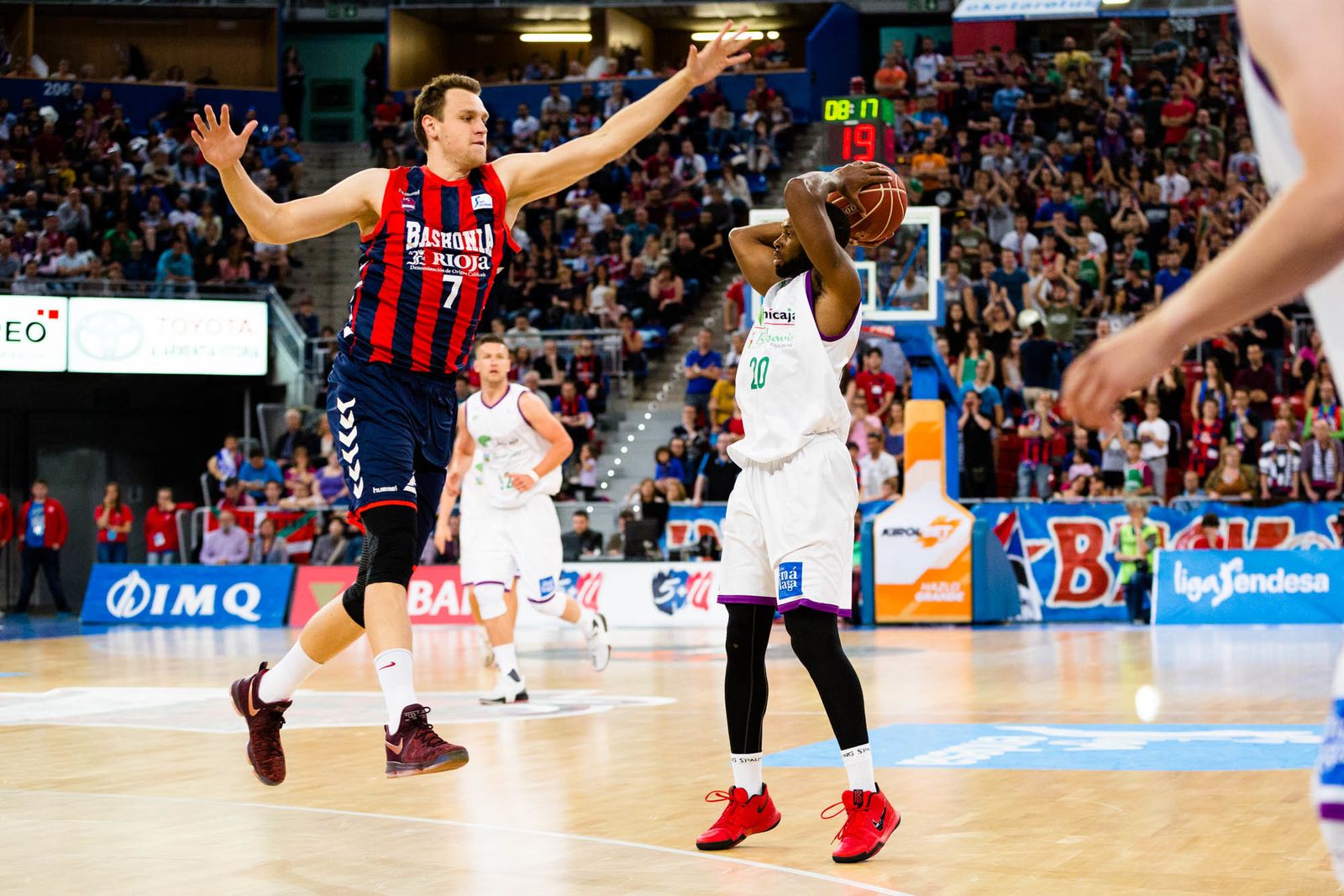 Las imágenes del Baskonia-Unicaja