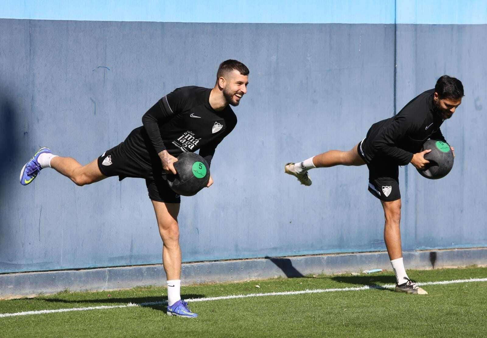 Galería: Alegría en el Málaga CF en su vuelta al trabajo