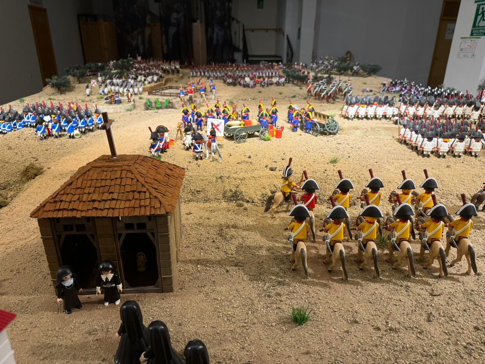 La histórica Batalla de Bailén con "soldados" de Playmobil, en imágenes