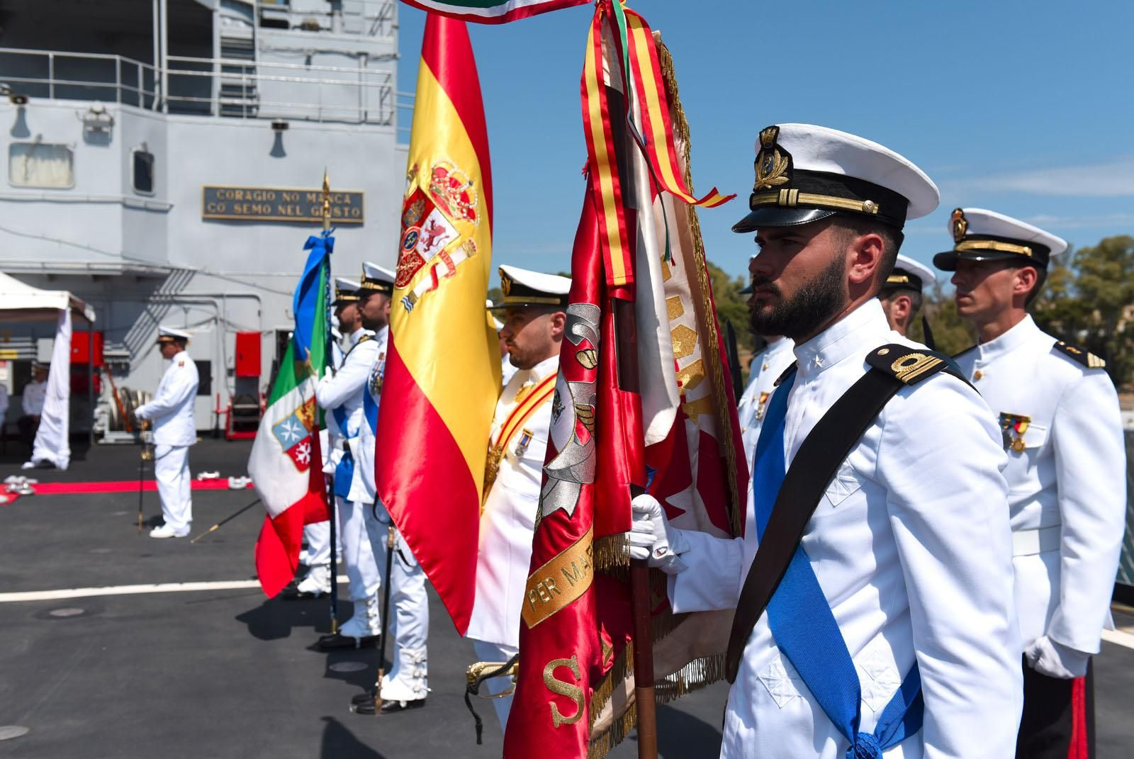 Relevo de mando de la Spanish Italian Amphibious Force–Spanish Italian Landing Force (SIAF-SILF)