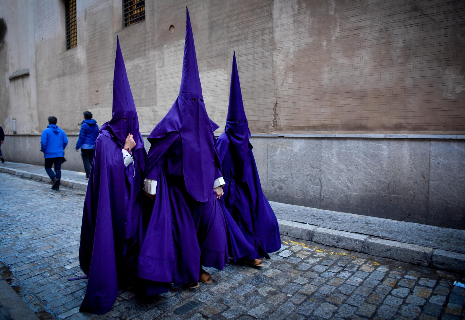Las imágenes de la Hermandad de La Quinta Angustia en la Semana Santa de Sevilla 2024