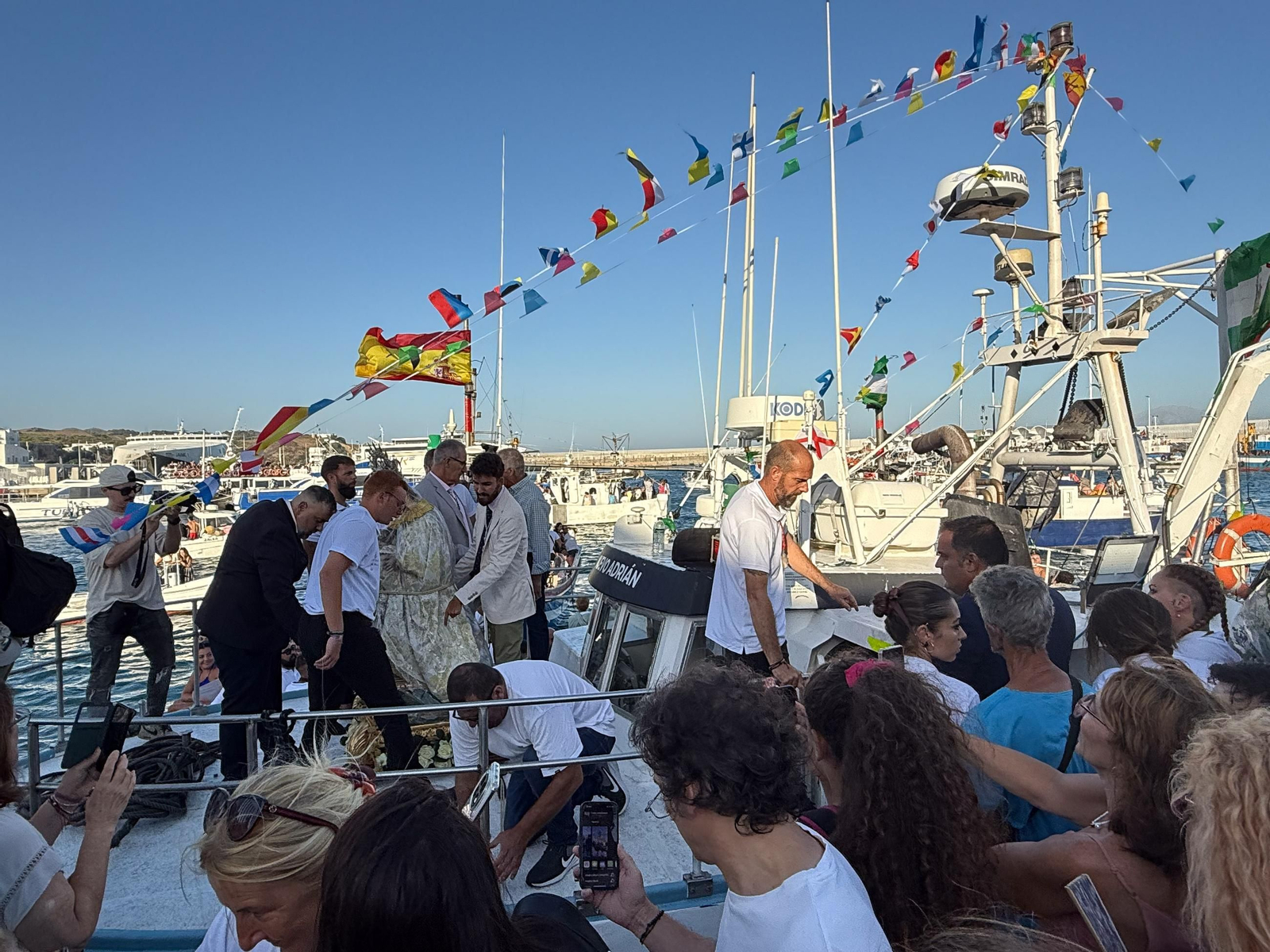 Fotos de la procesión de la Virgen del Carmen en Tarifa