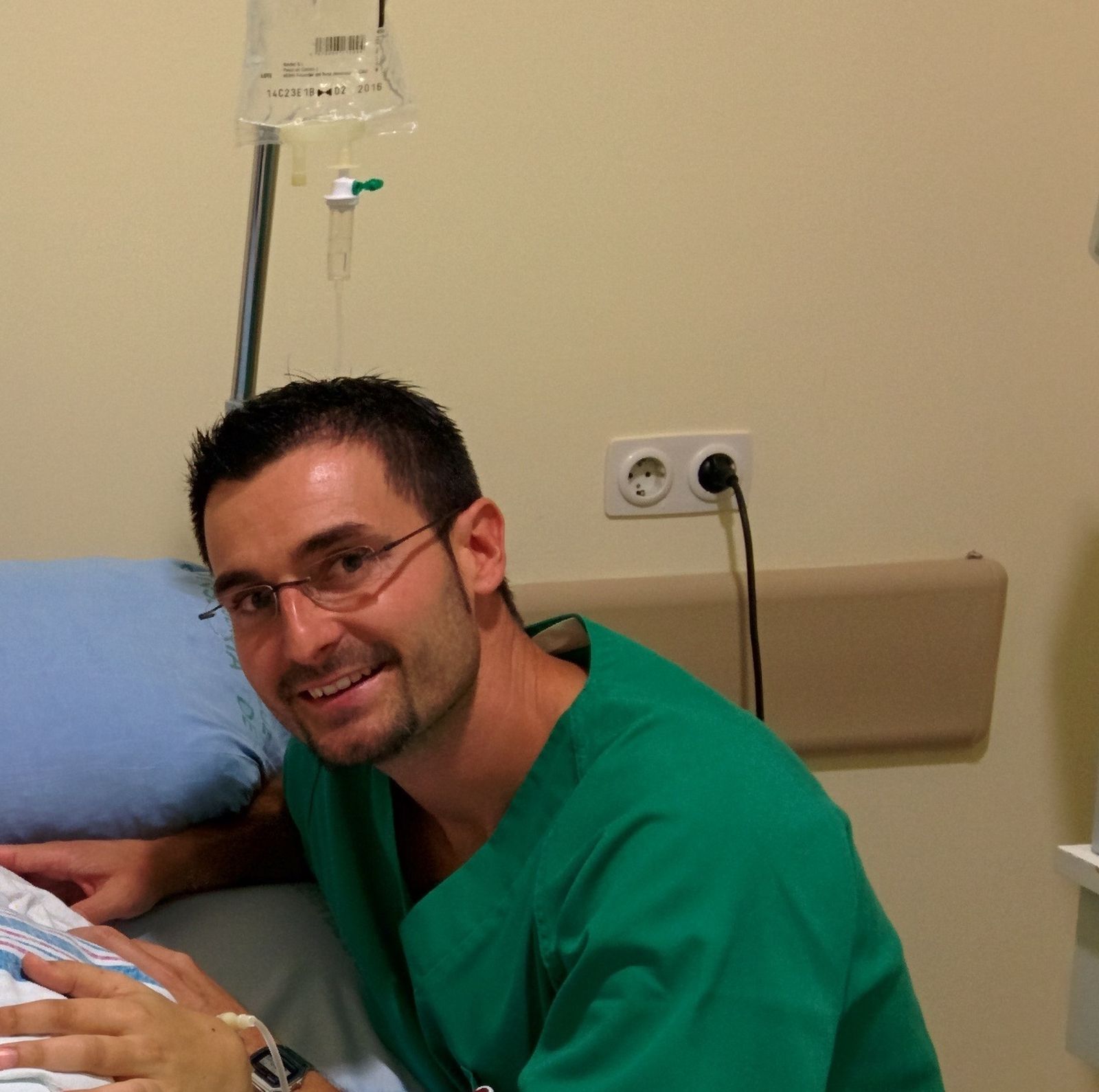 Servando Cros en una fotografía ejerciendo su profesión.