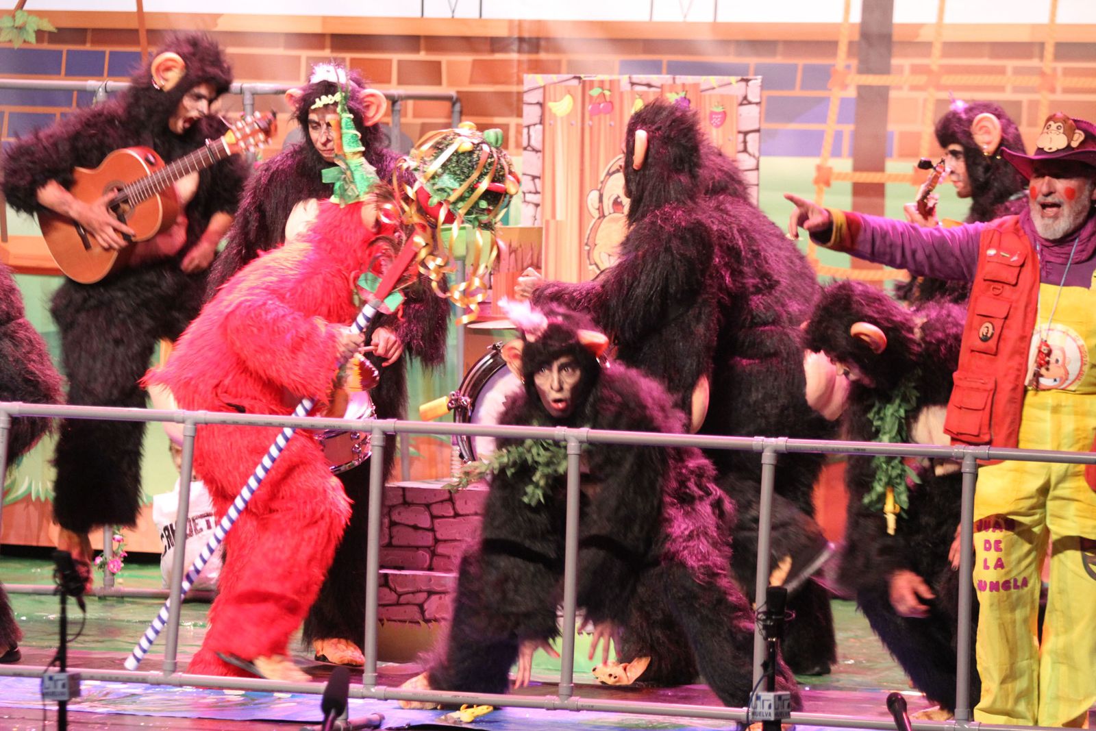 Imágenes del primer día de preliminares de concurso del Carnaval Colombino 2018