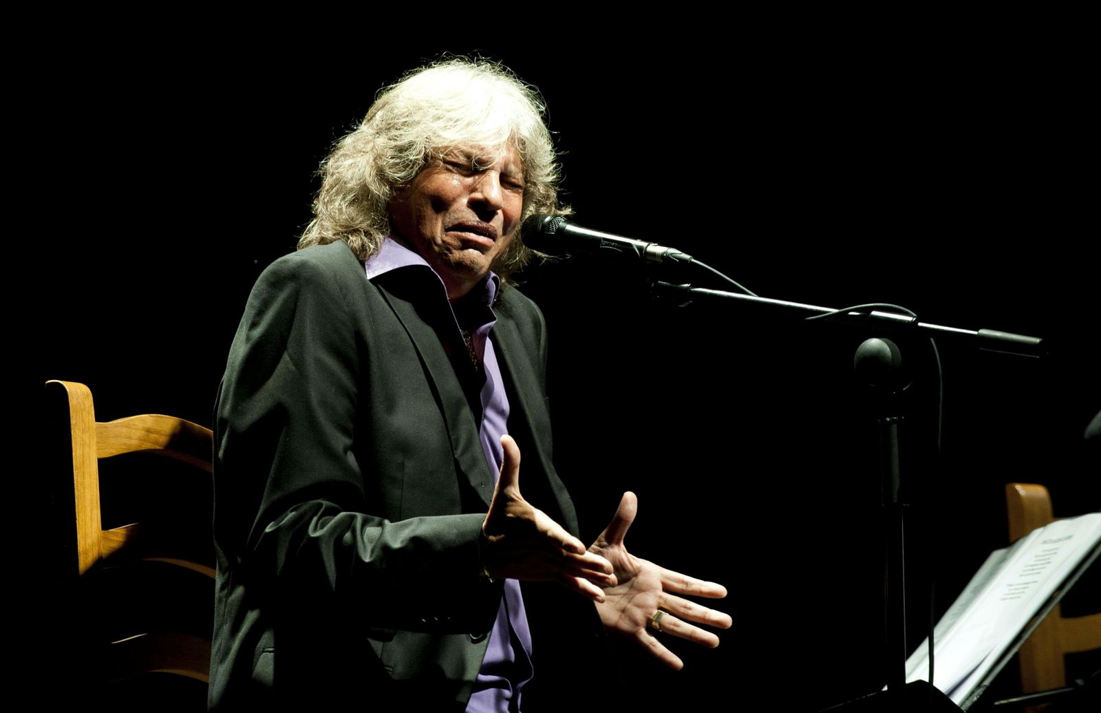 José Mercé actúa en el Festival Internacional del Cante de las Minas (La Unión, Murcia).