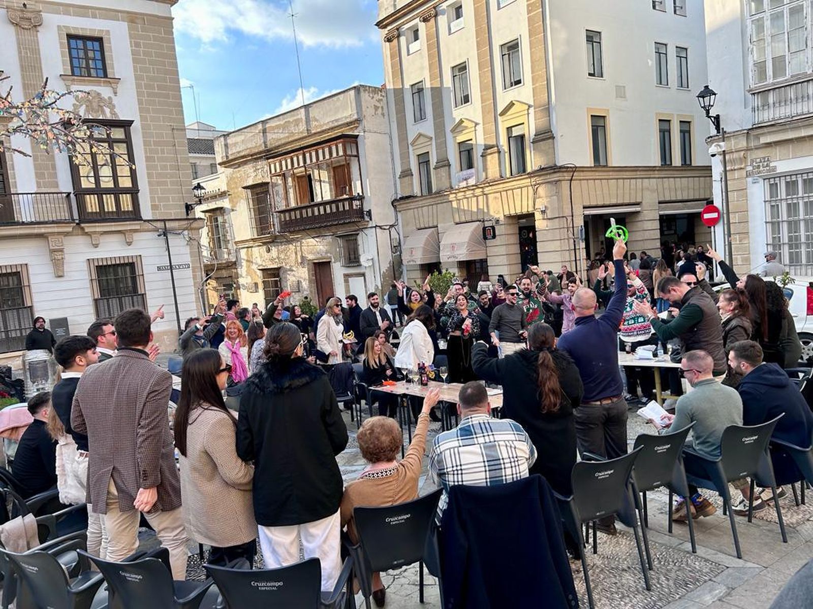 Así se vive la Nochebuena en Jerez 2023: entre zambombas y buen ambiente