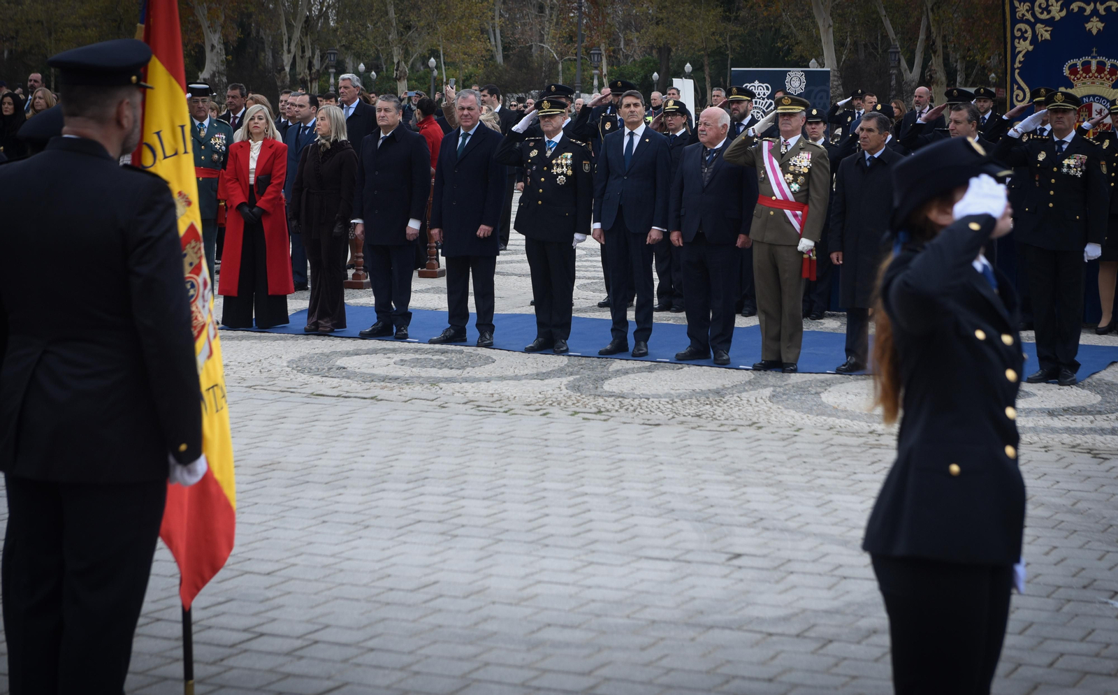 Acto de celebración del Bicentenario de la Policía Nacional en Sevilla