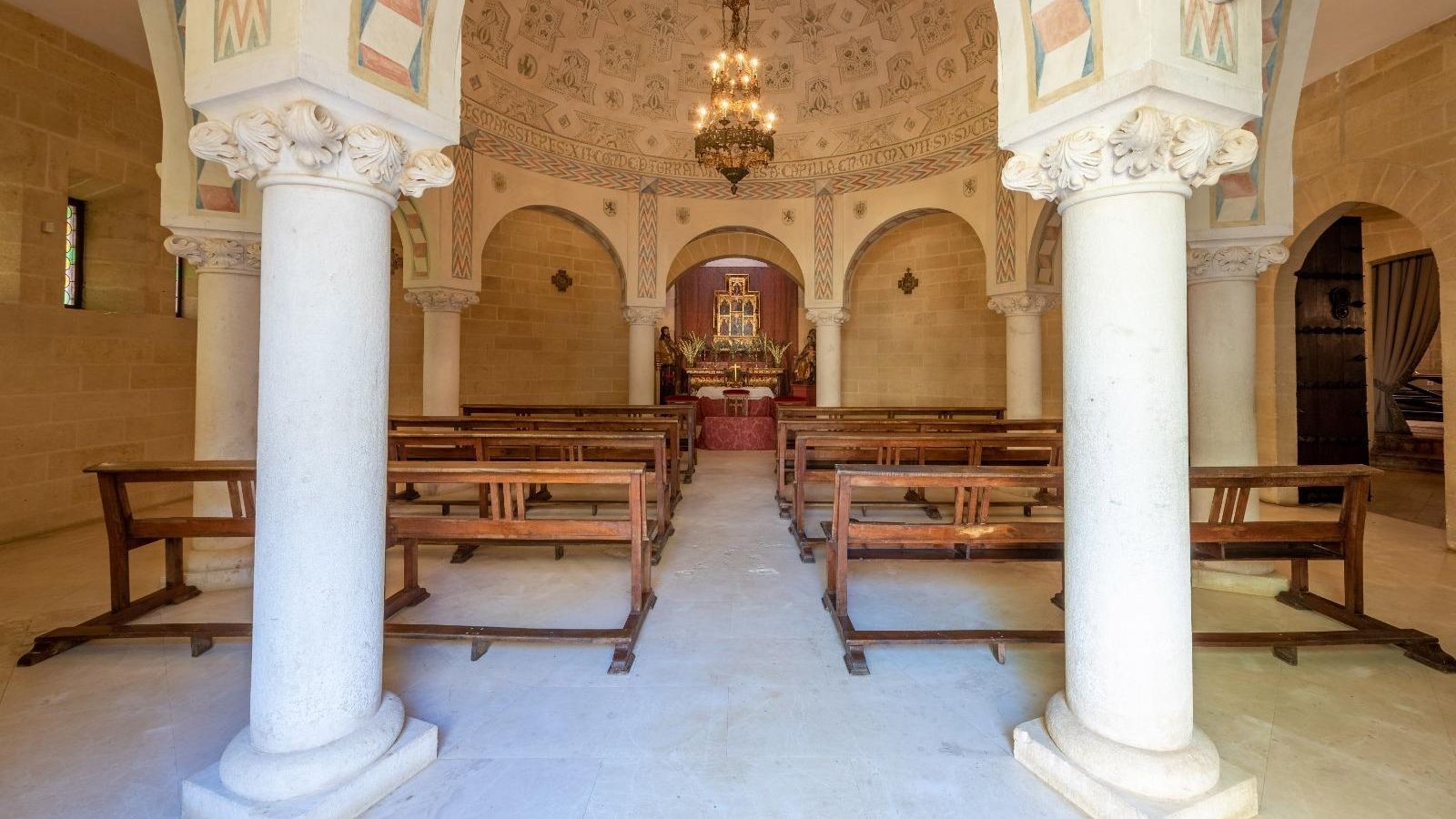 La capilla fue levantada en 1917 La capilla fue levantada en 1917