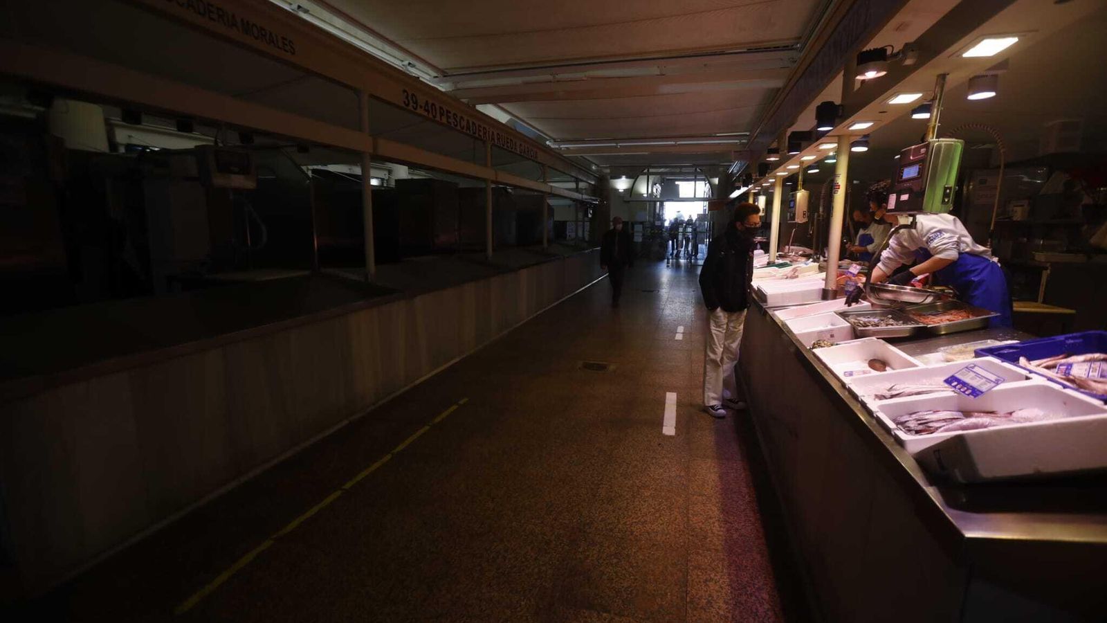 Mercado de La Corredera de Córdoba este sábado.