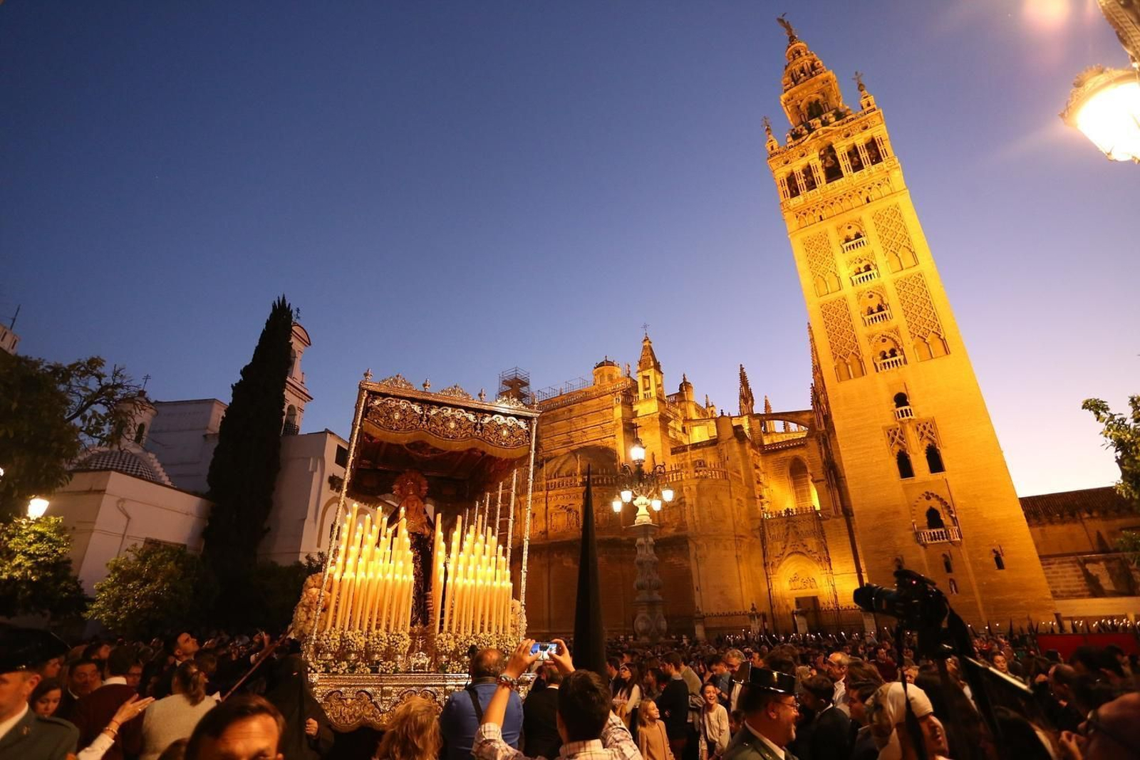 Las imágenes de Santa Cruz